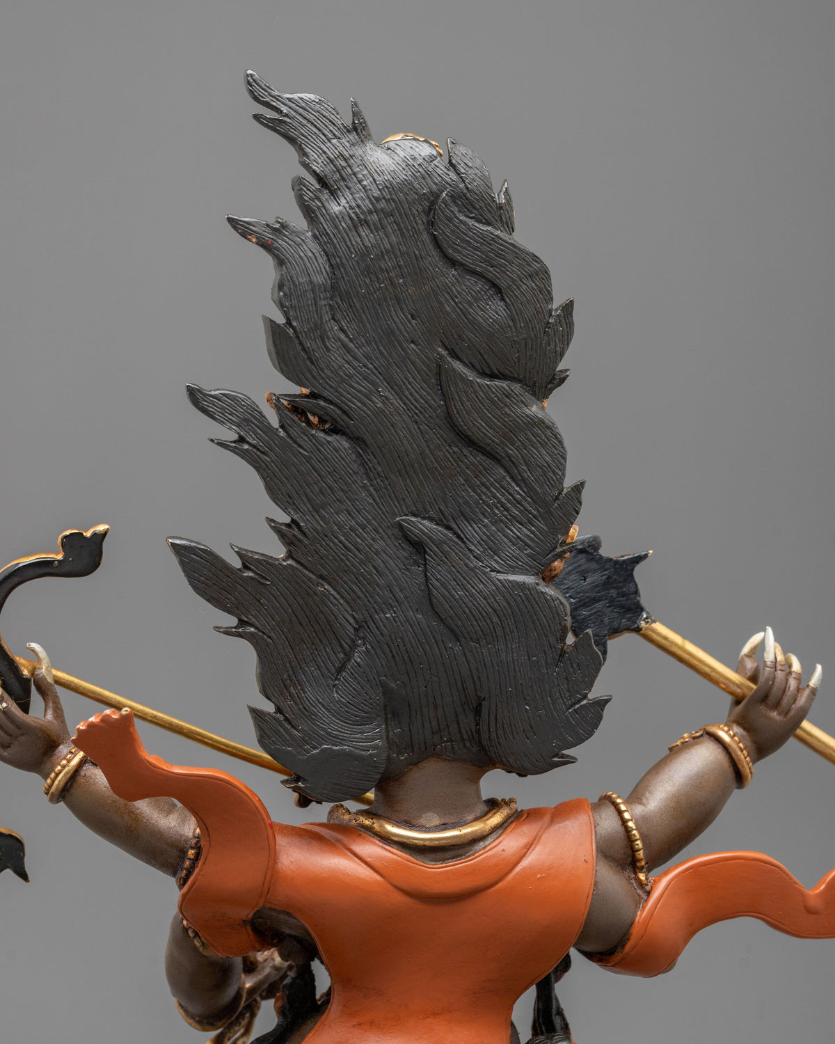 Rahula Copper Sculpture | Handcrafted Devotional Art
