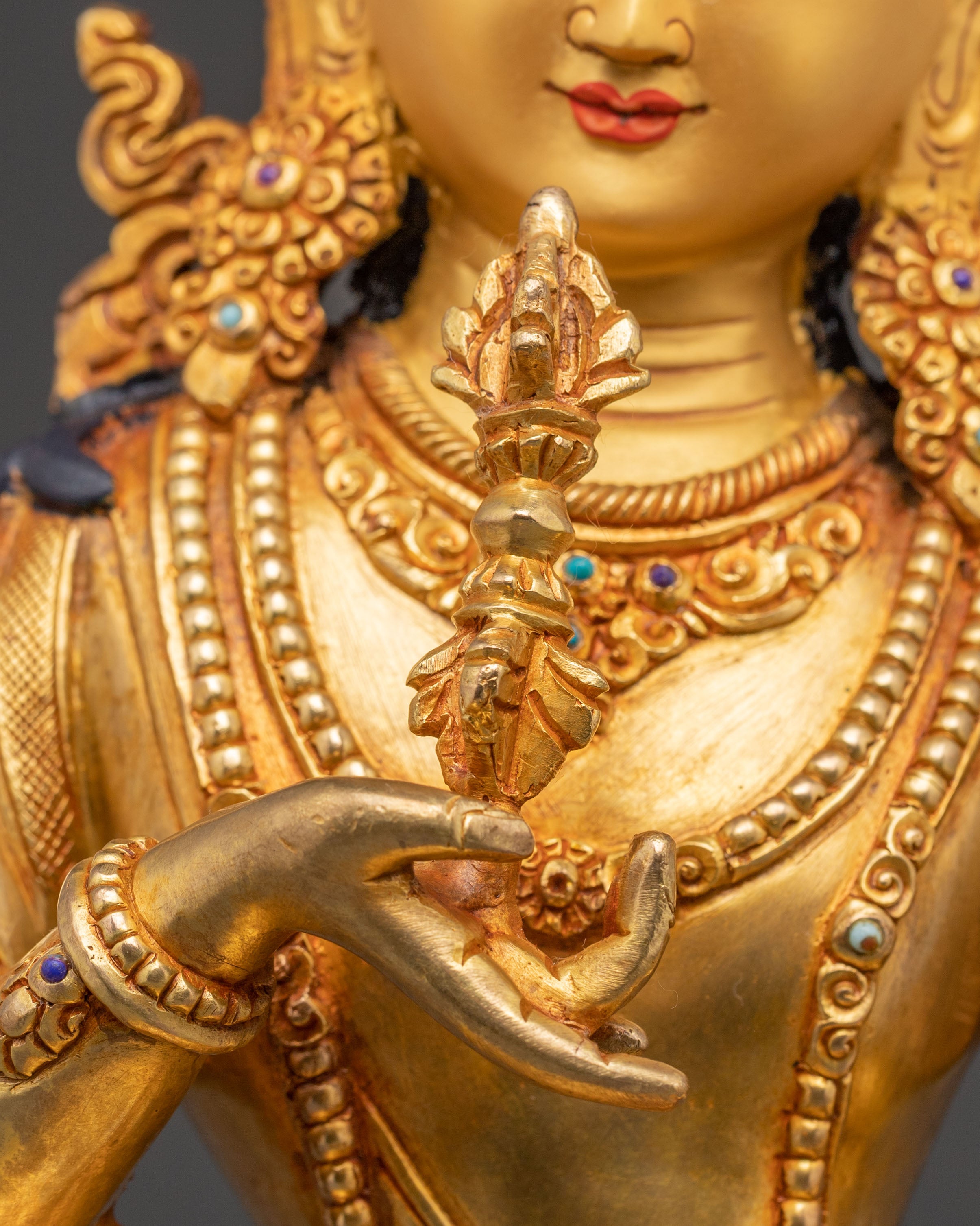 Handmade Vajrasattva Statue: Buddhist Symbol of Purification