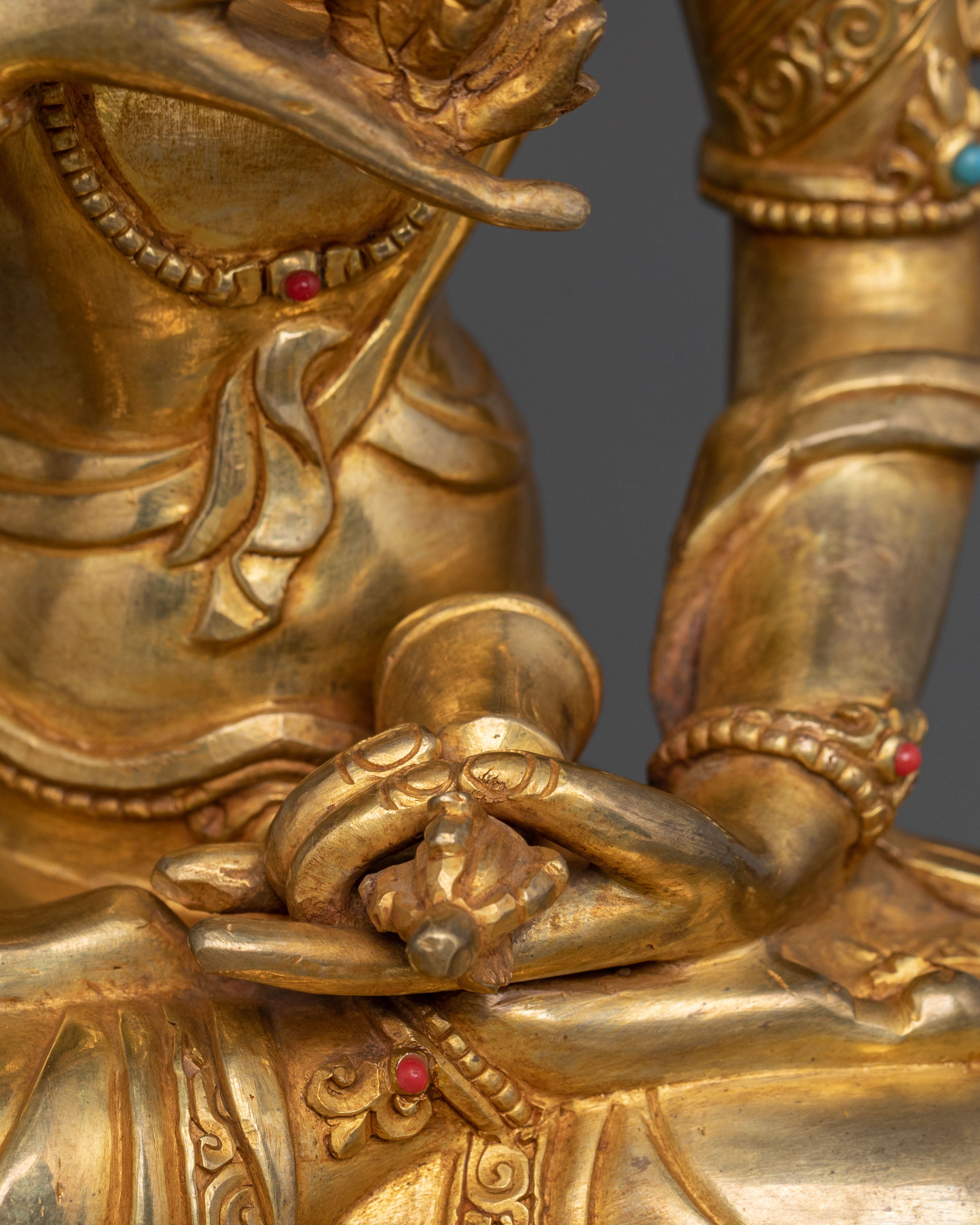 Handmade Vajrasattva Statue | Tibetan Buddhist Deity