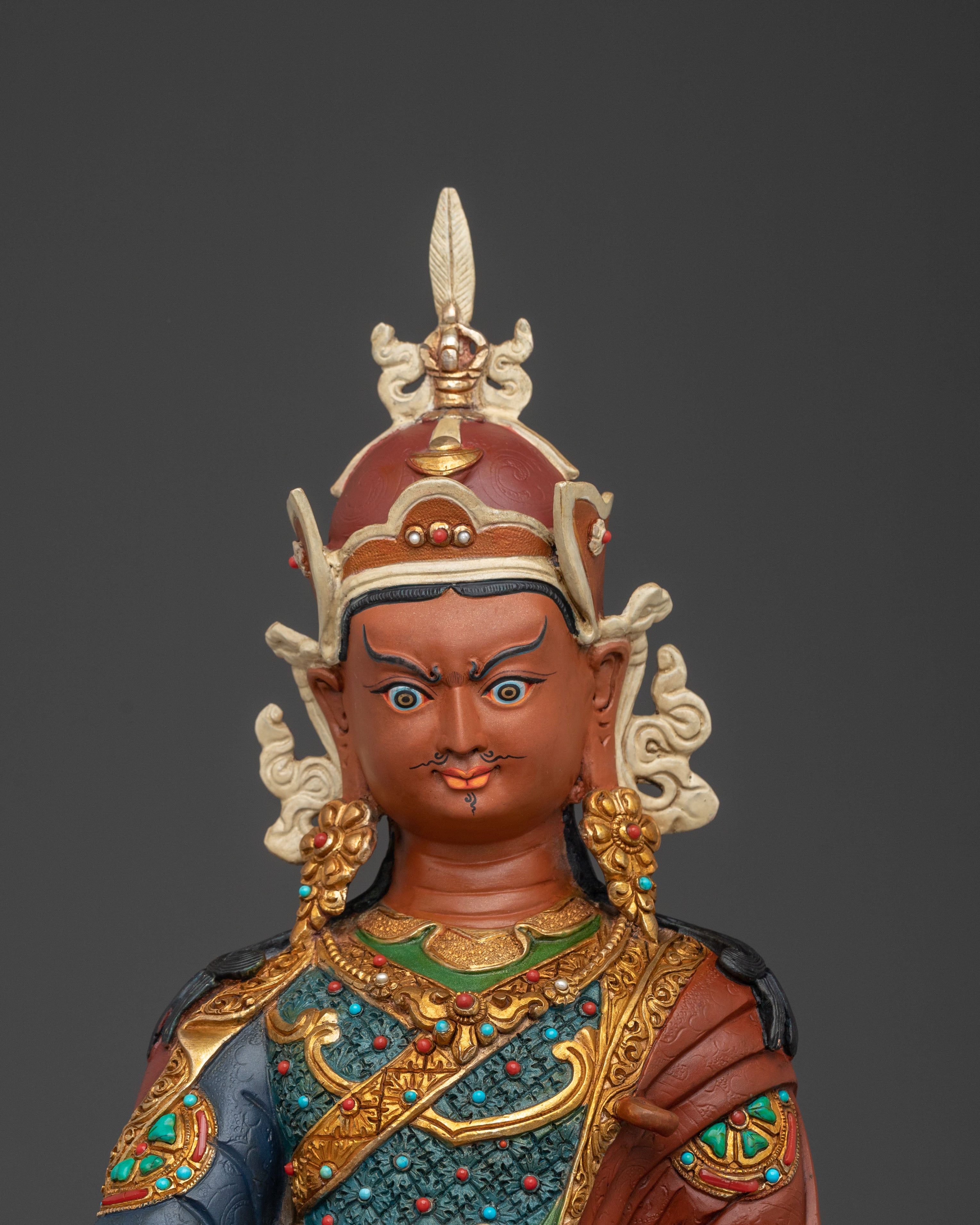statue of spiritual teacher guru rinpoche | | Symbol of Dharma Wisdom