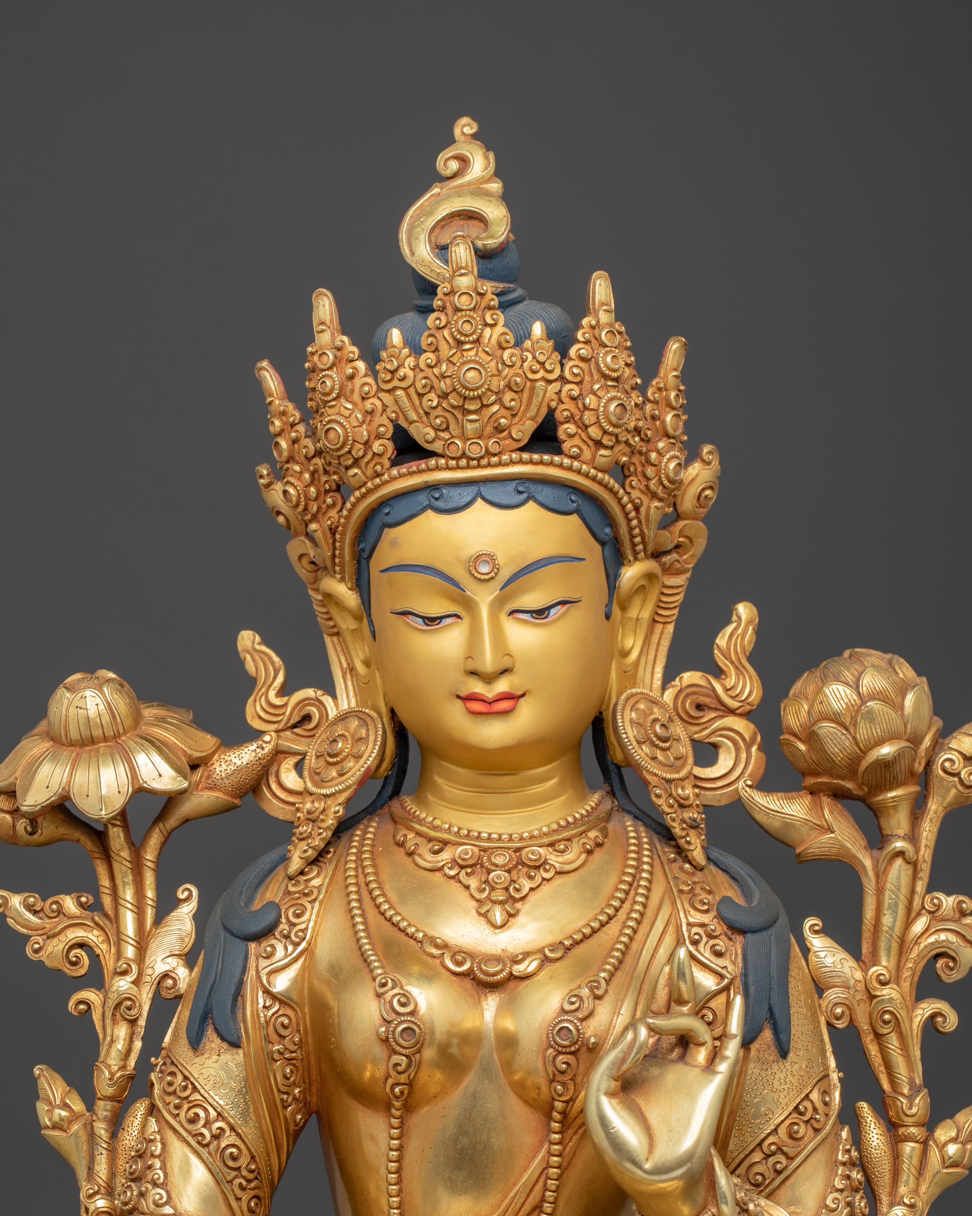 Handcrafted Mother Shyama Tara Statue | Divine Compassion