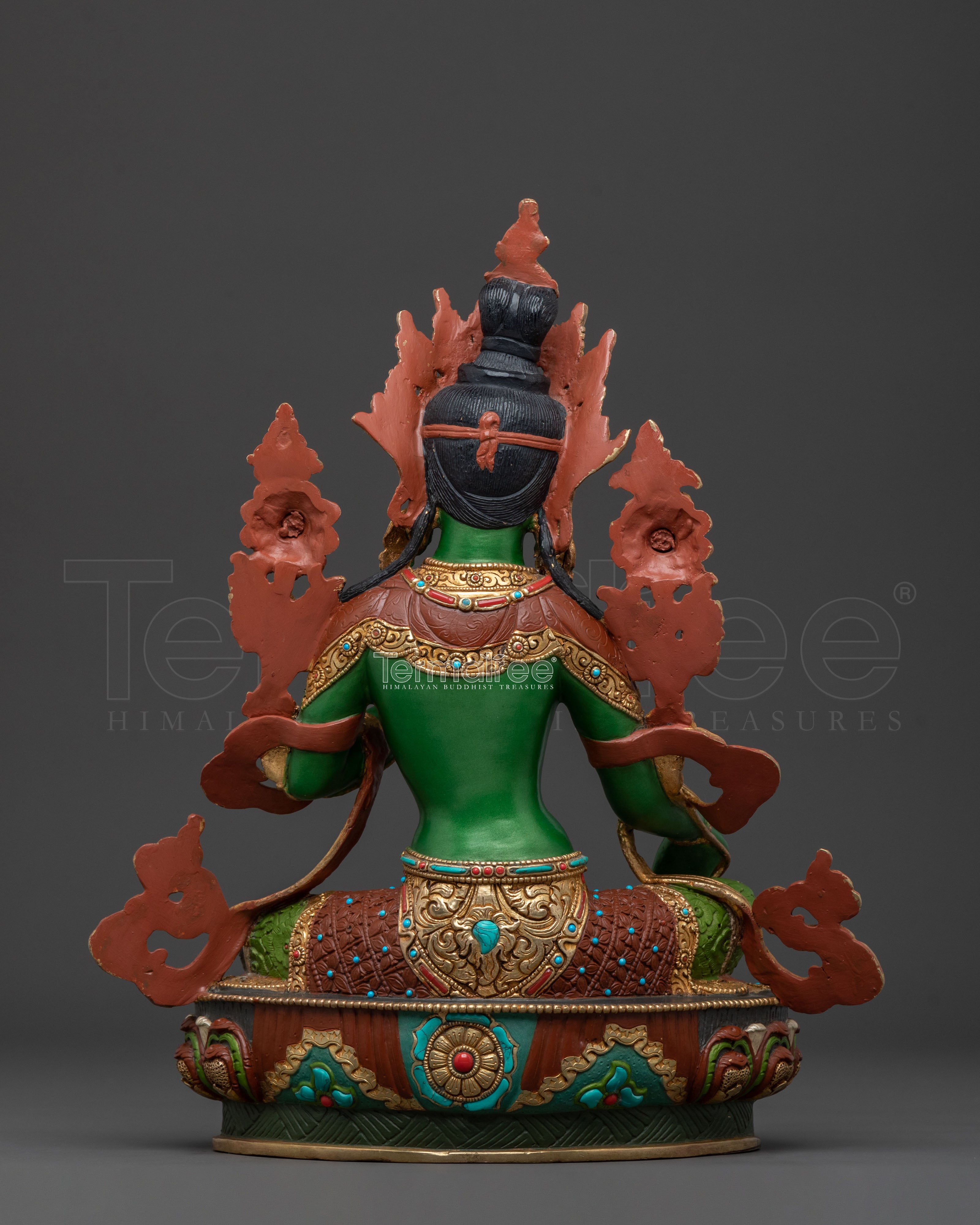 Green Tara Statue of Sacred Protection | Goddess of Compassion
