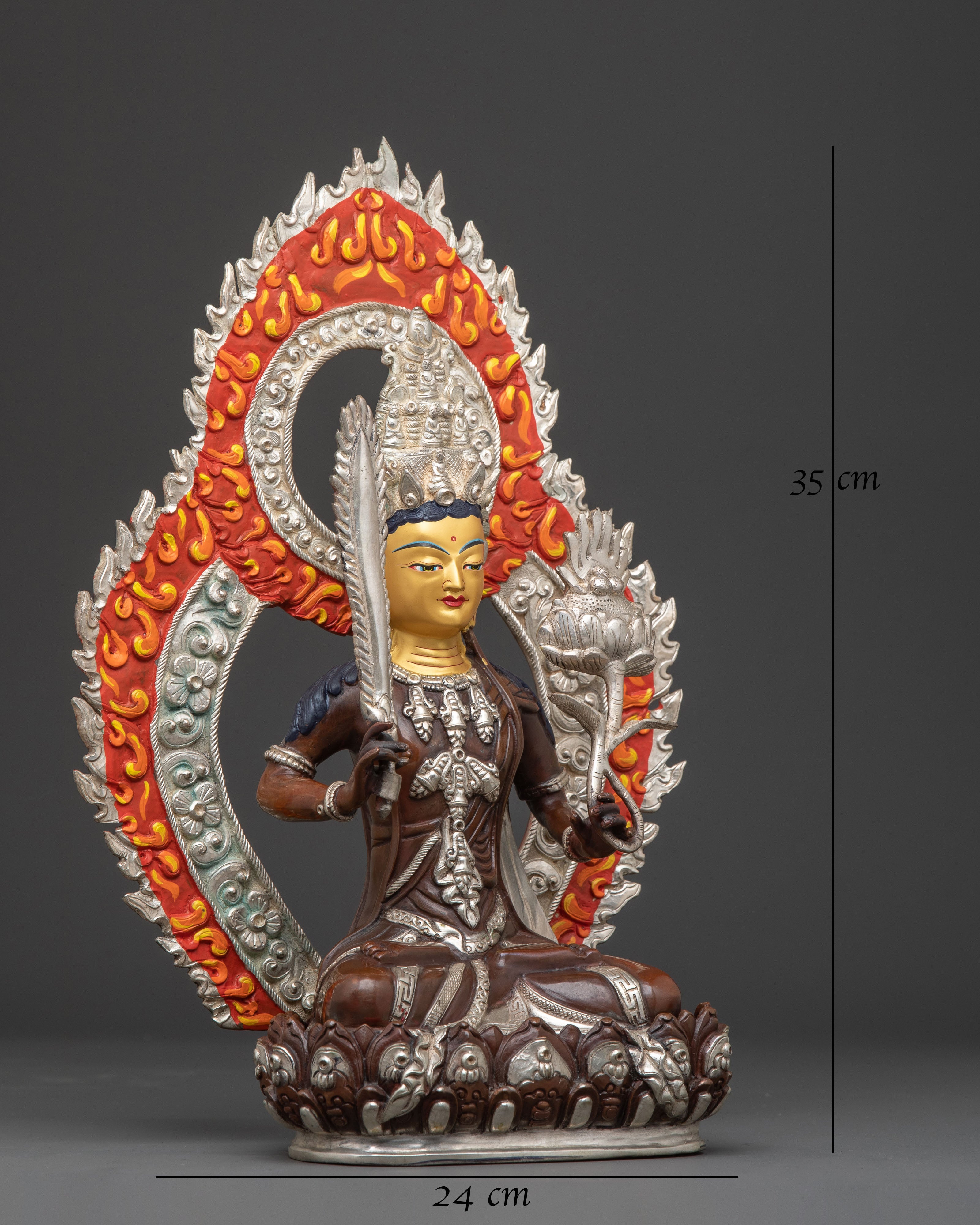 Akashagarbha Guardian Statue | Infinite Wisdom