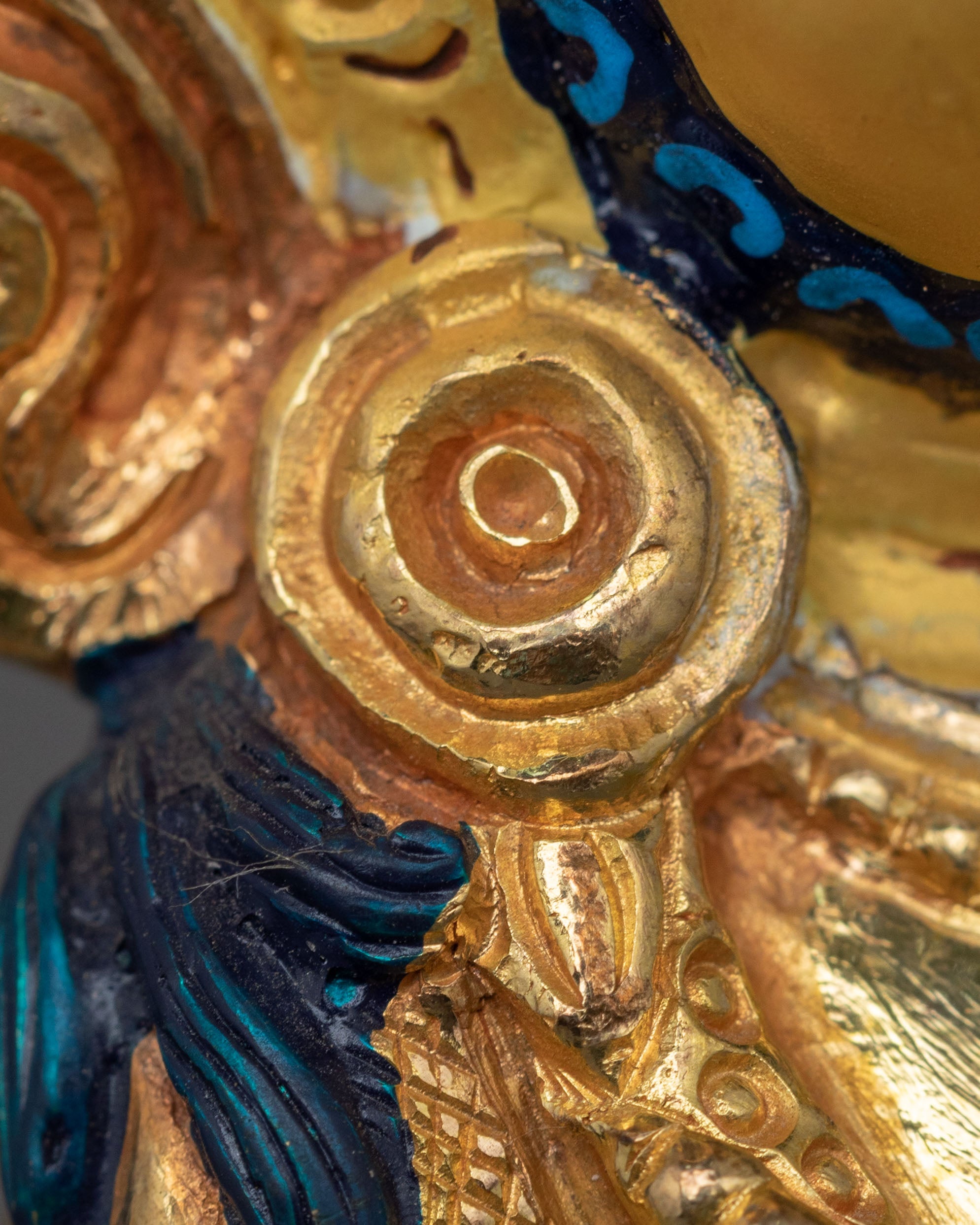 Dzambhala Sacred Statue | Tibetan Buddhist Deity