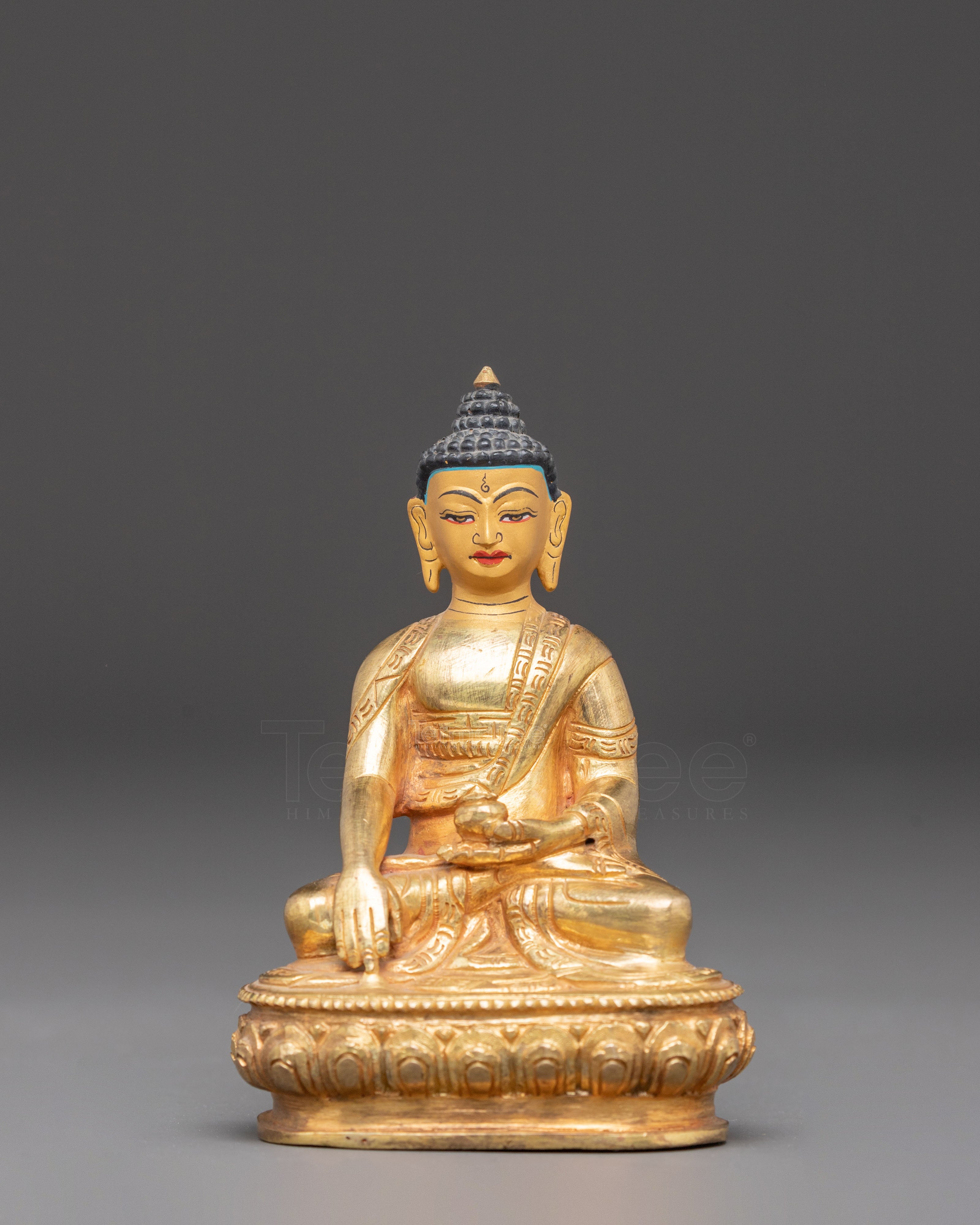 Shakyamuni Buddha Golden Statue | Meditation Decor