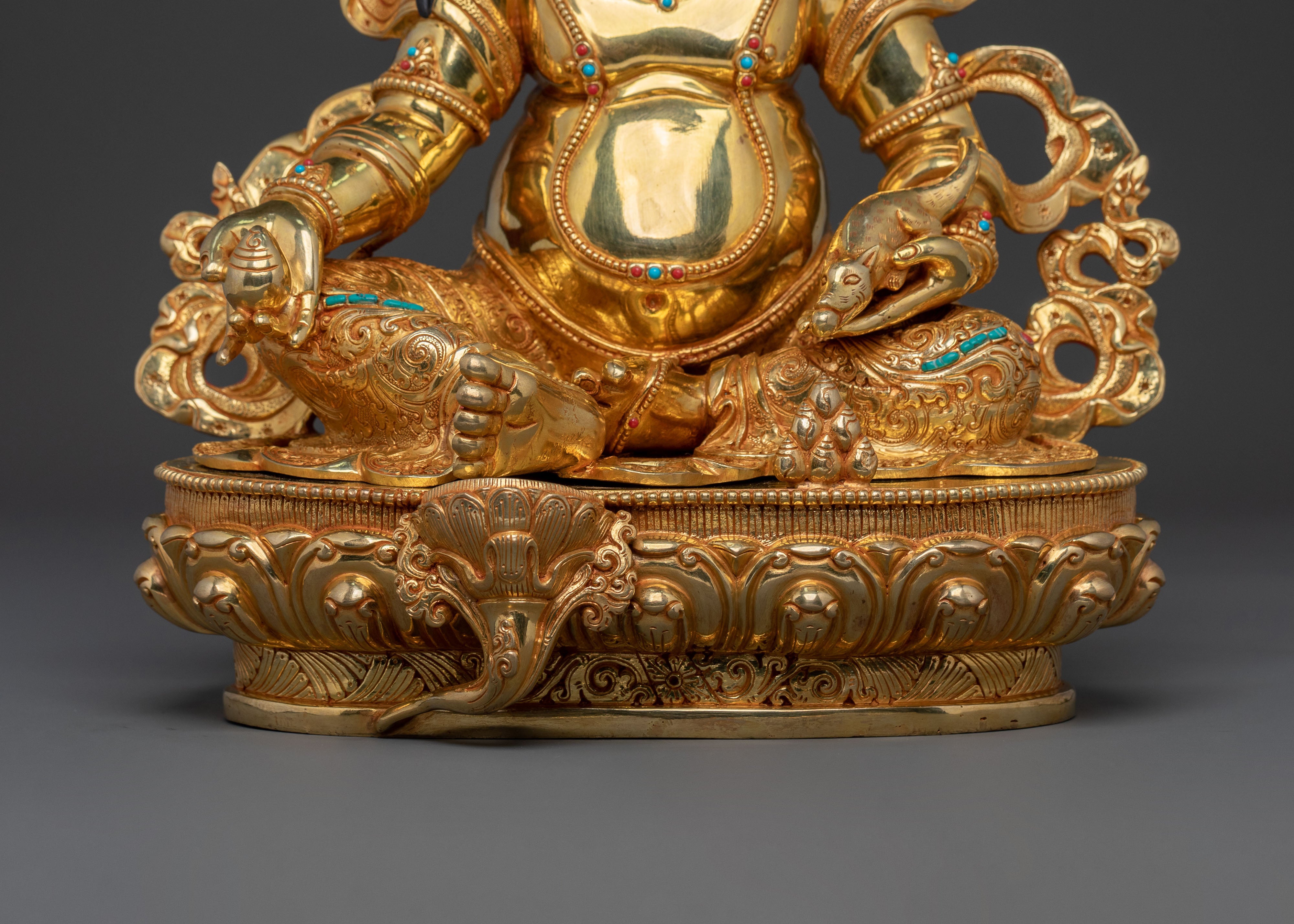 Guardian of Wealth: Dzambhala Statue