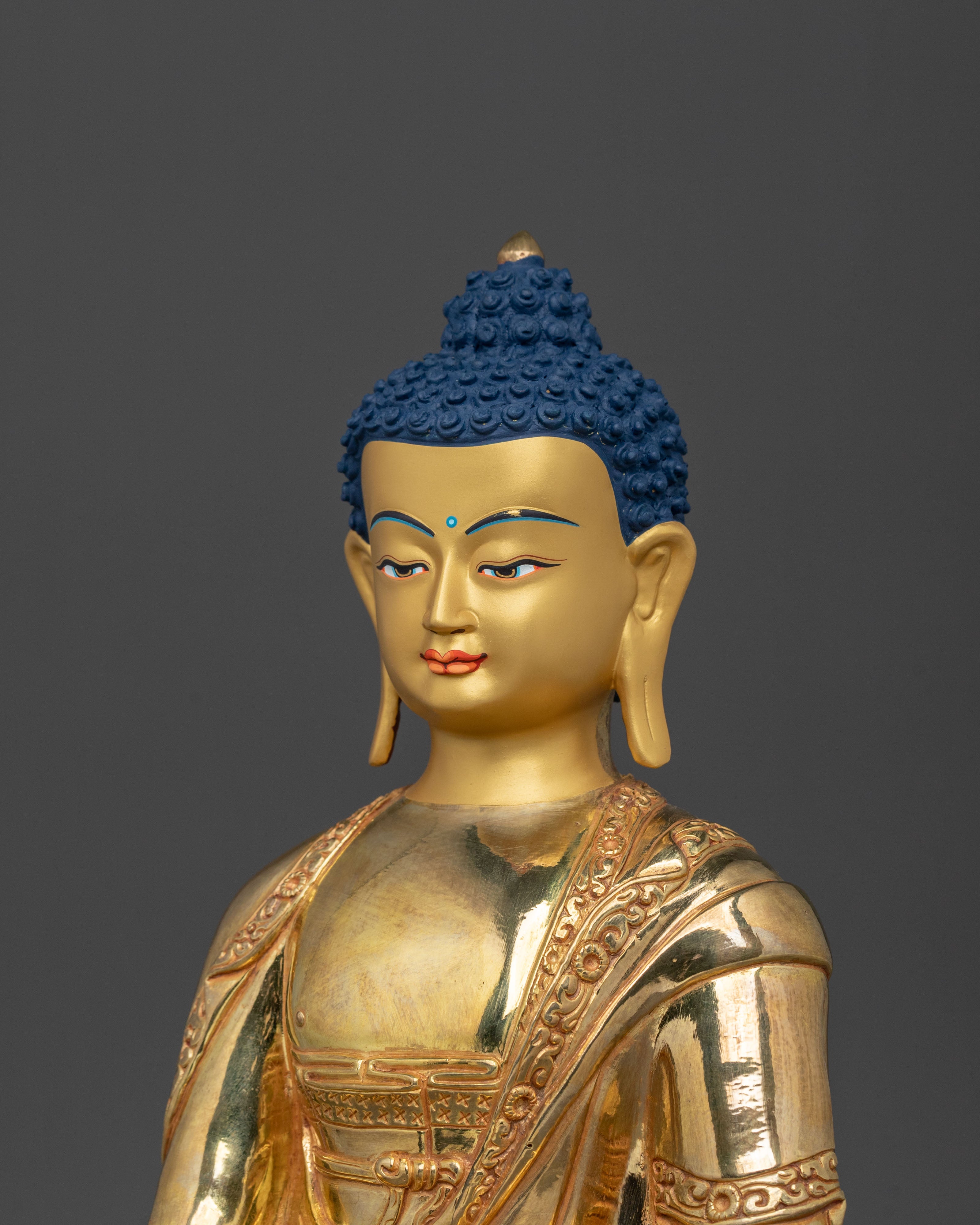 Handmade Shakyamuni Buddha Sculpture for Altar