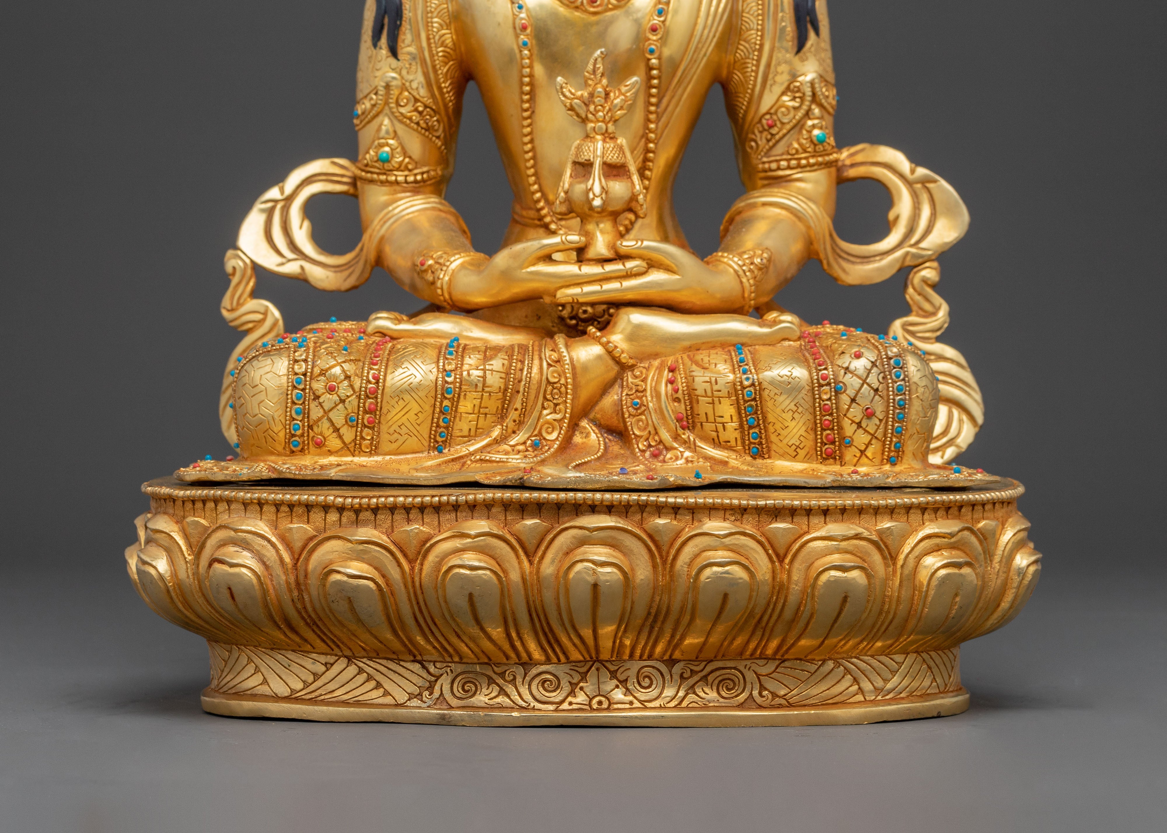 Tibetan Amitayus Long Life Statue | Dorje Sempa Statue