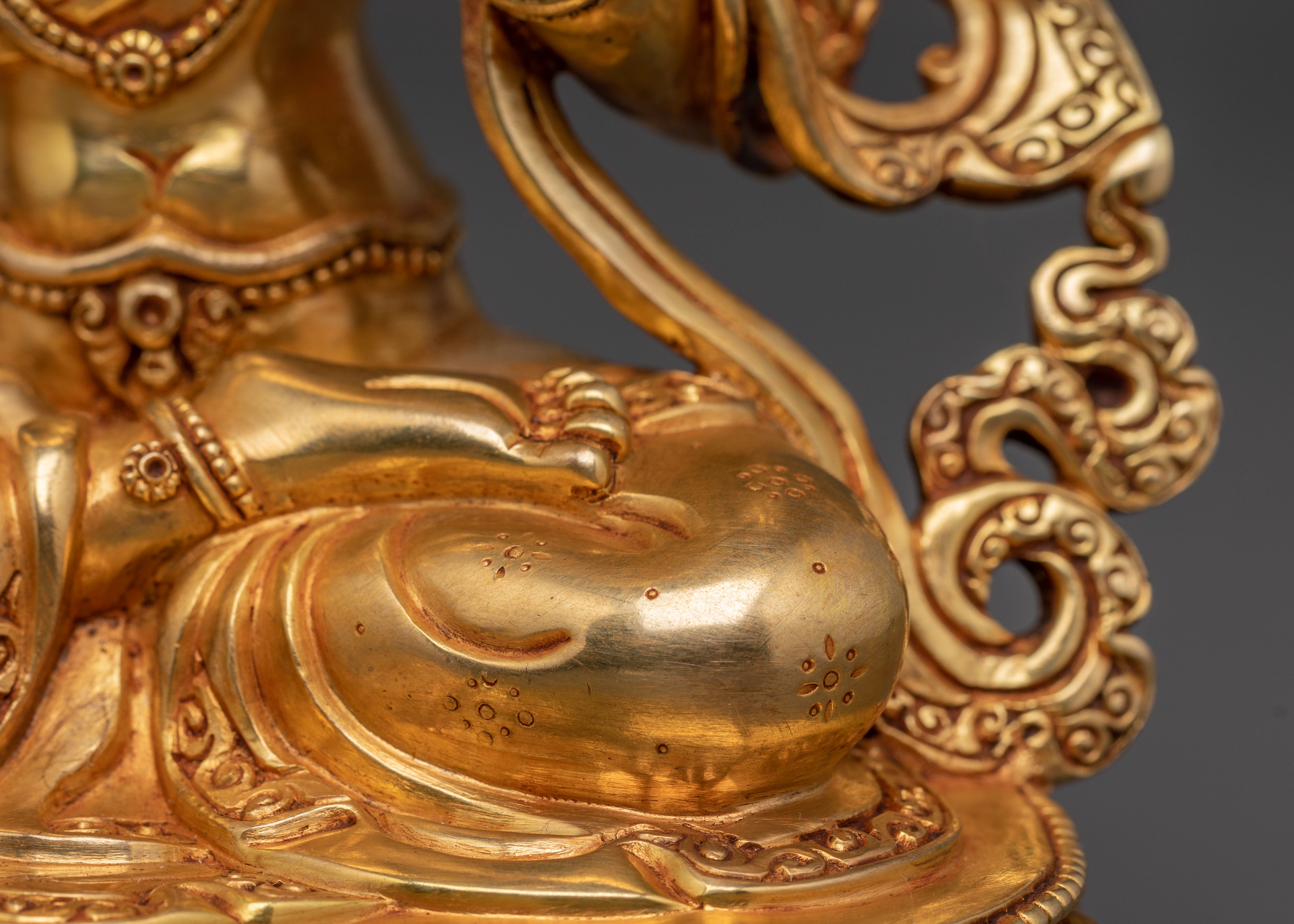 Manjushri Sculpture of Insight | Buddhist Figure