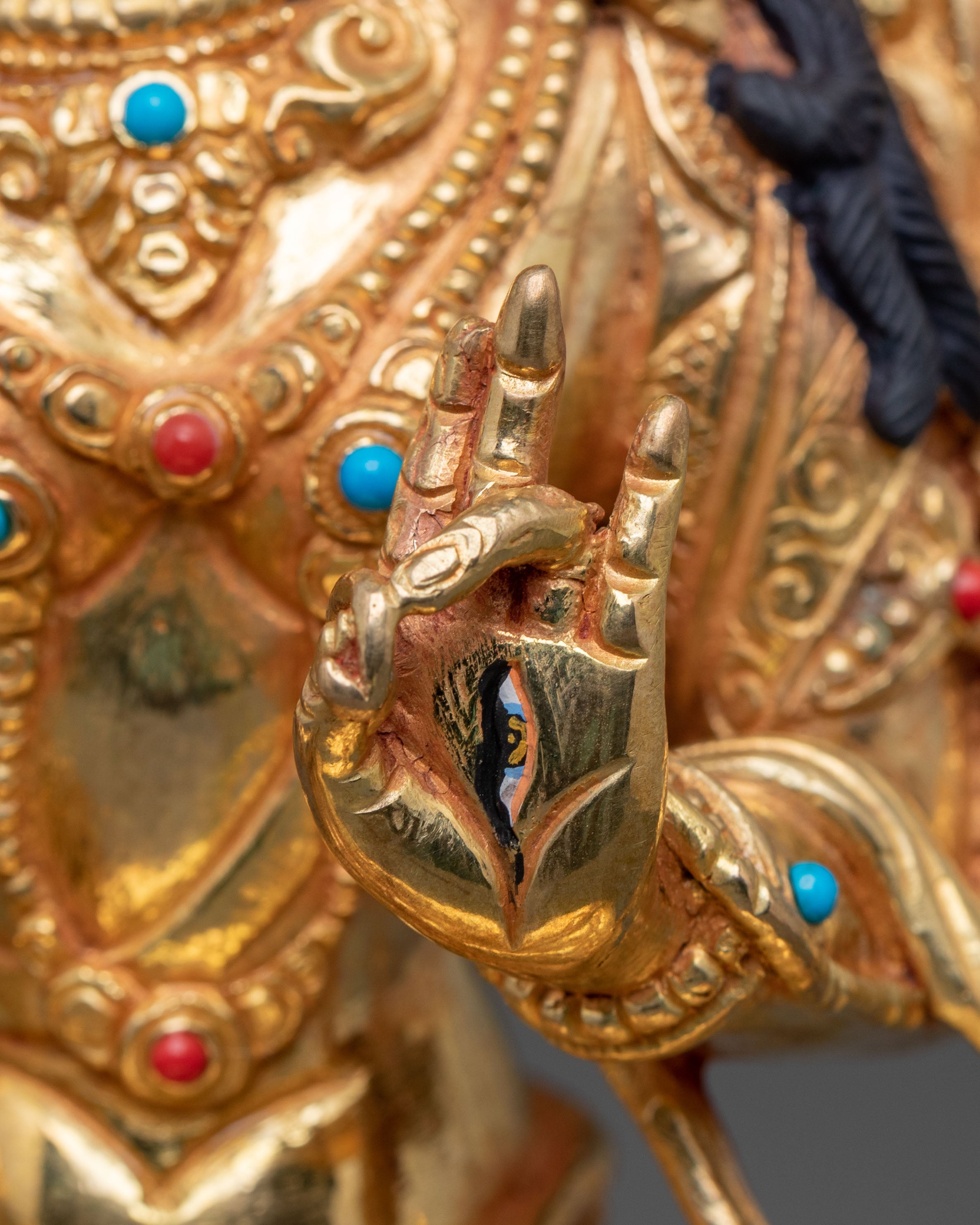 White Tara Statue | Seven-Eyed Tara