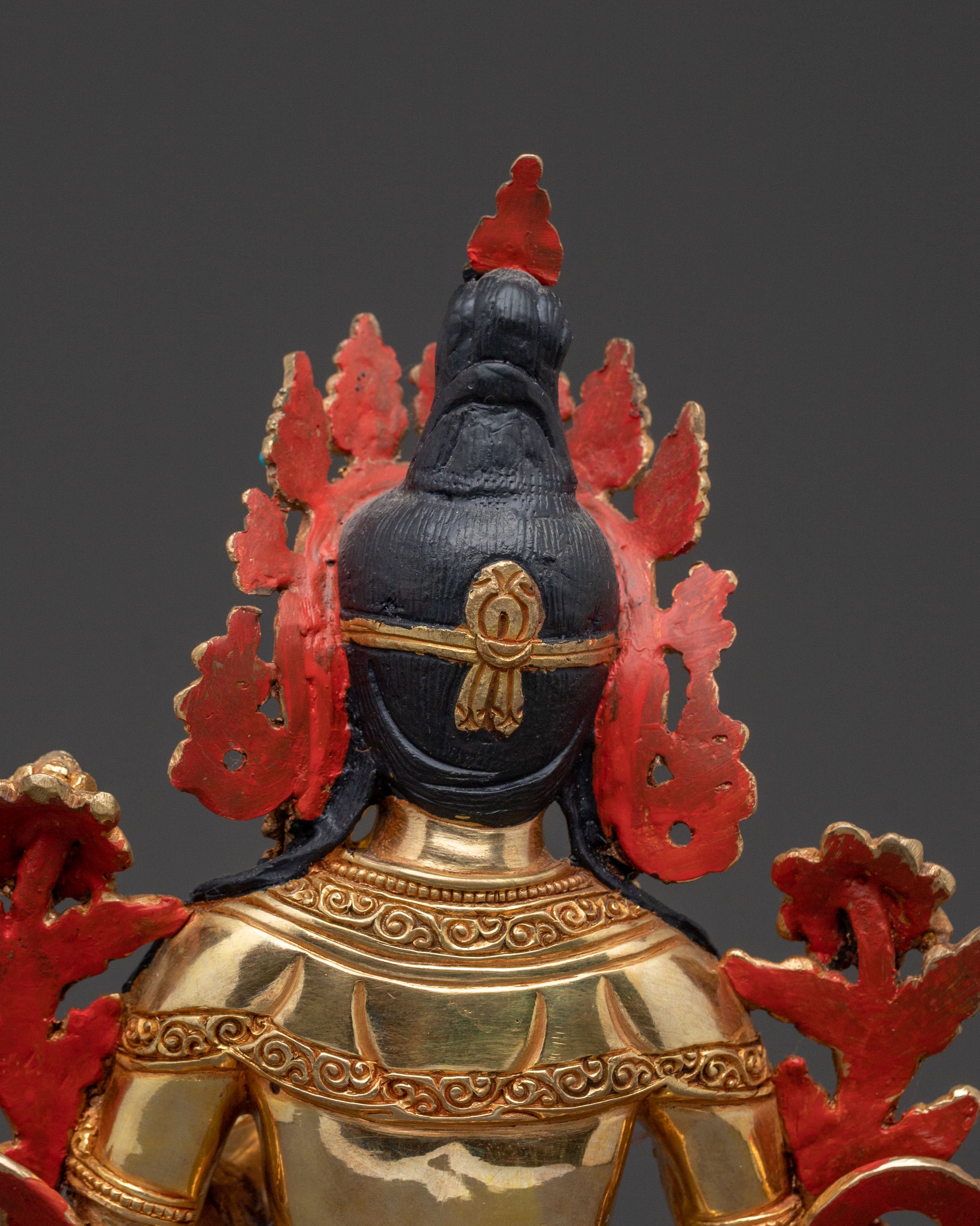 Handcrafted Blessing Statue of Green Tara