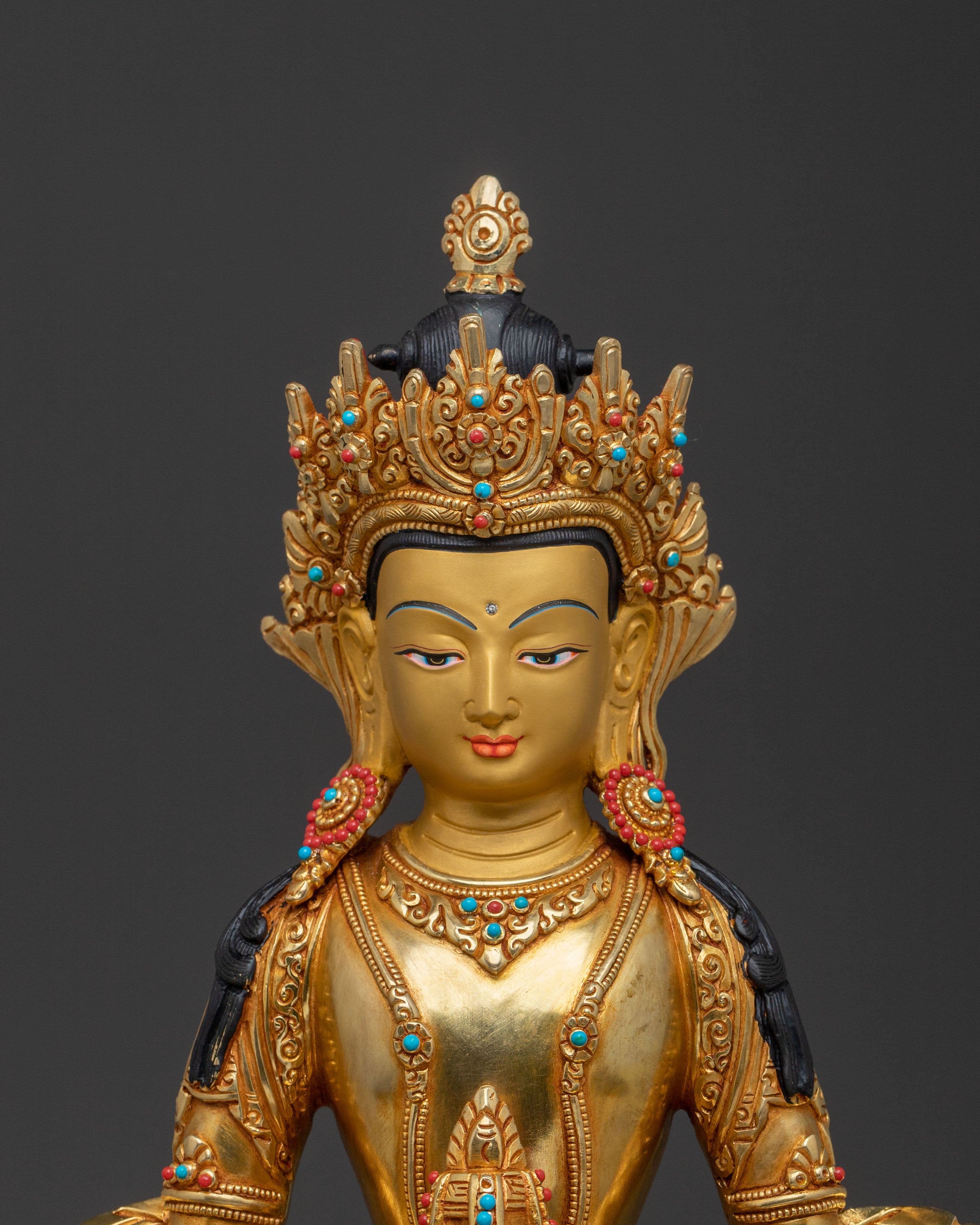 Amitayus Buddha Spiritual Statue | Spiritual Vitality