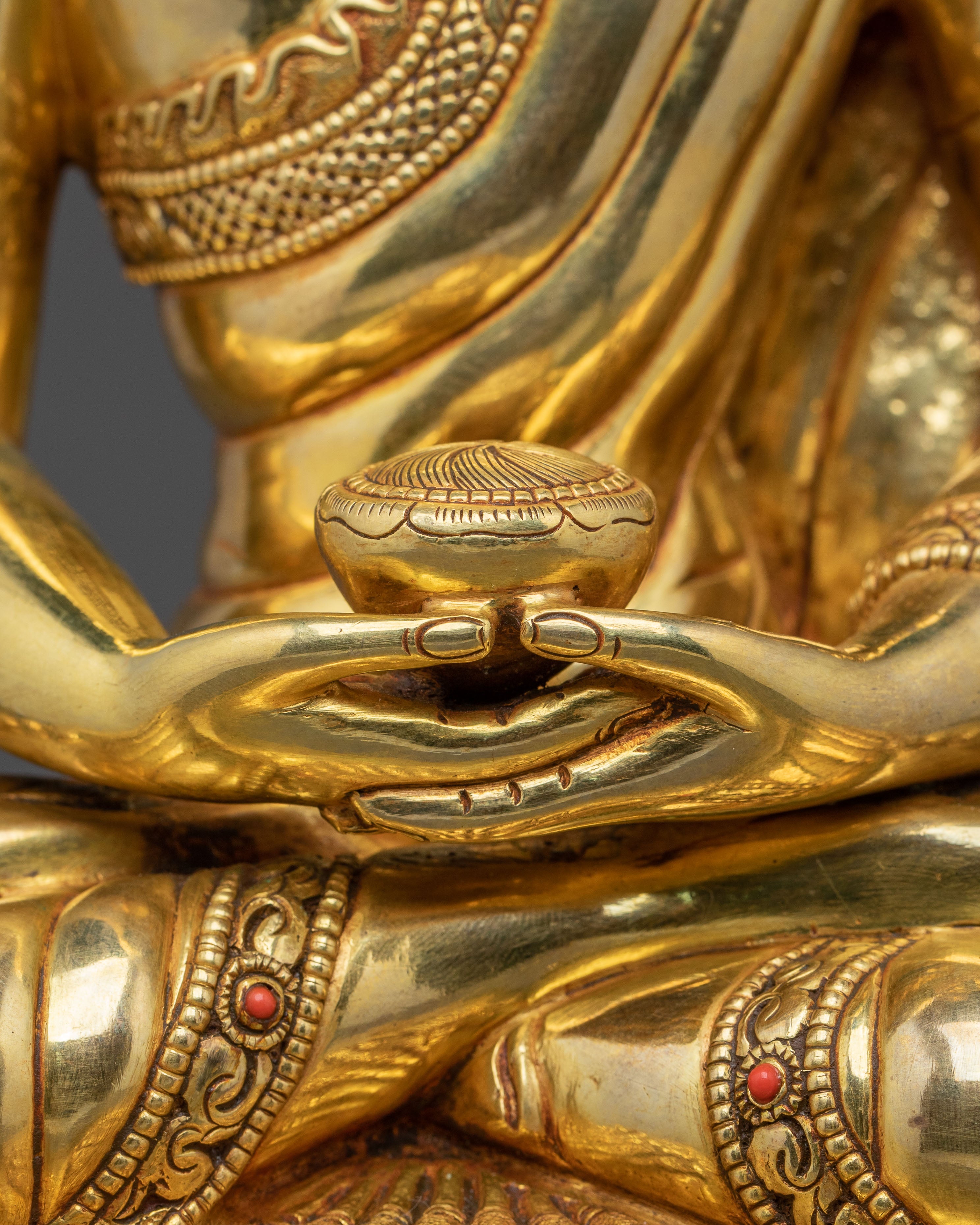 Amitabha Buddha's Sacred Statue | Devotion Figure