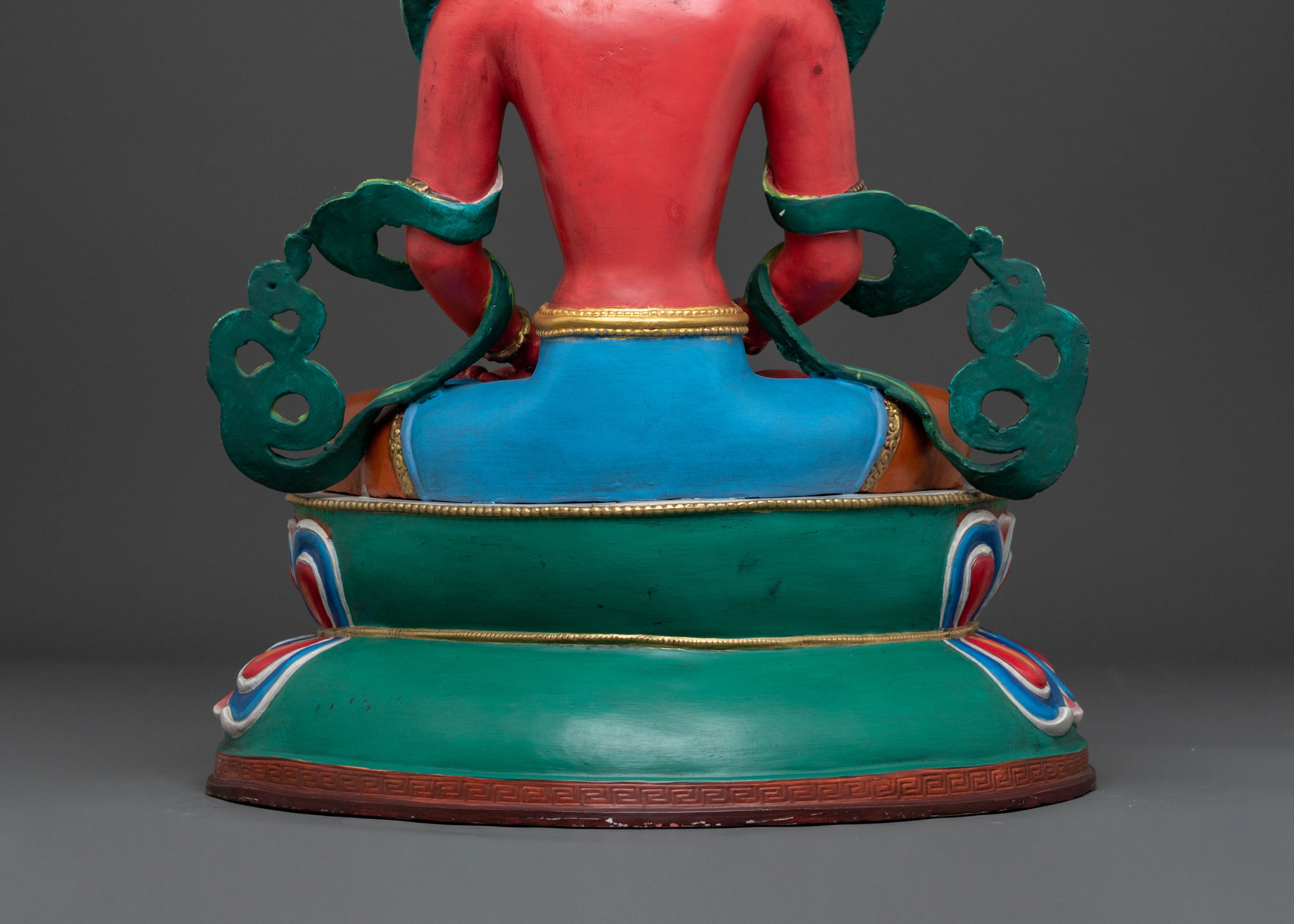 Amitayus Devotional Statue | Spiritual Decor for Longevity