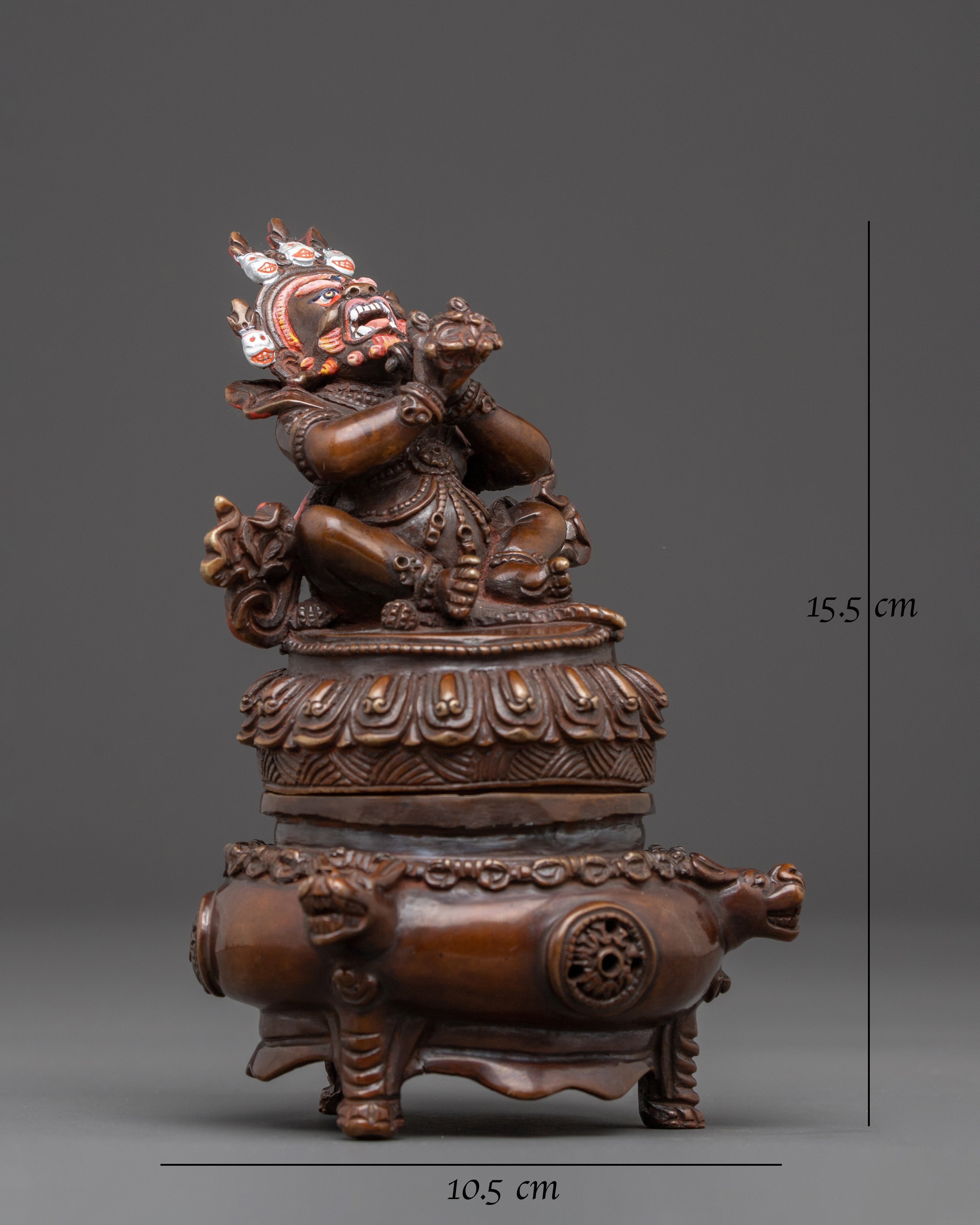 Handcrafted Nepalese-Crafted Vajradhaka Statue | Traditional Himalayan Art