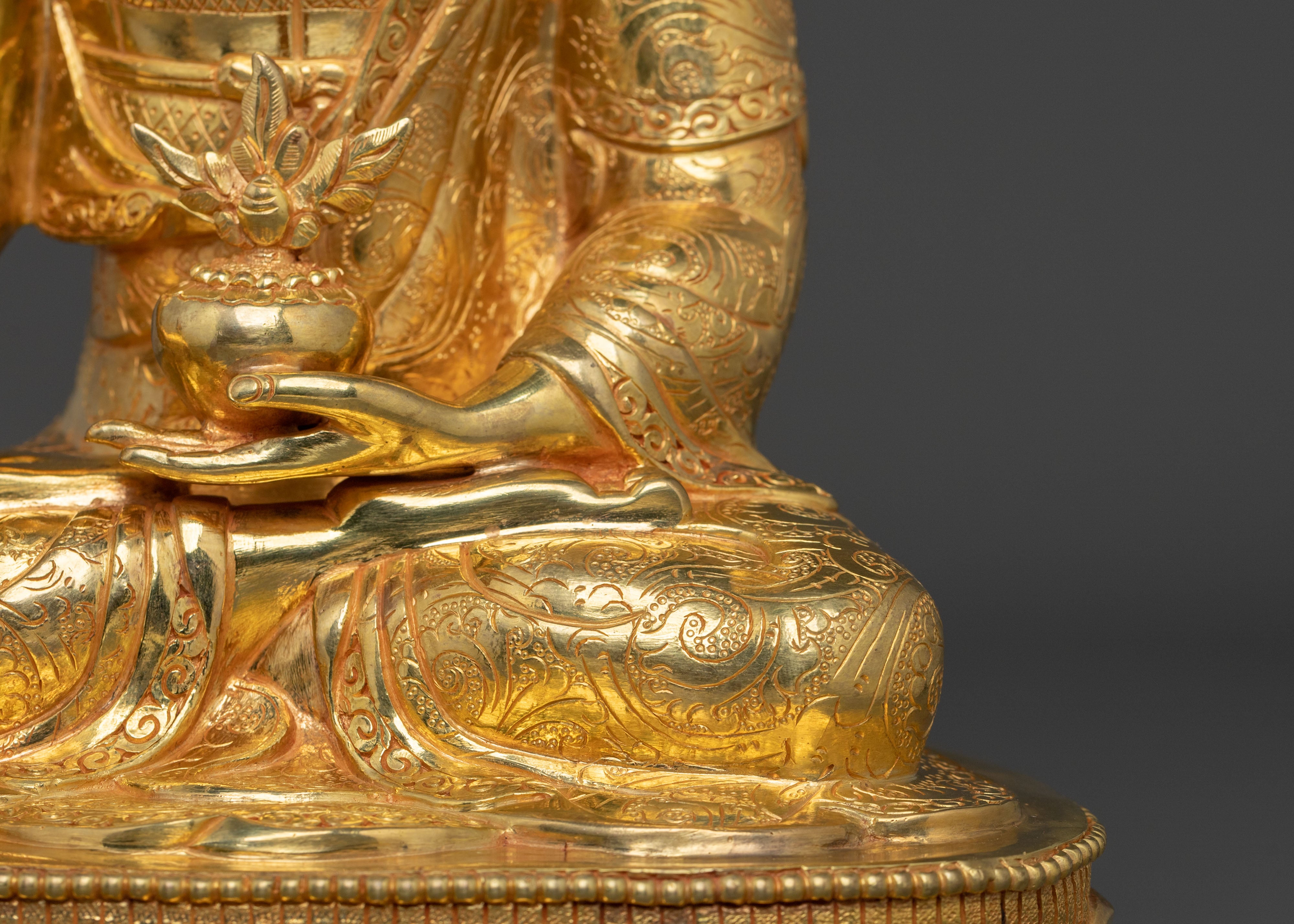 Bhaisajyaguru Statue | Buddhist Healing Deity