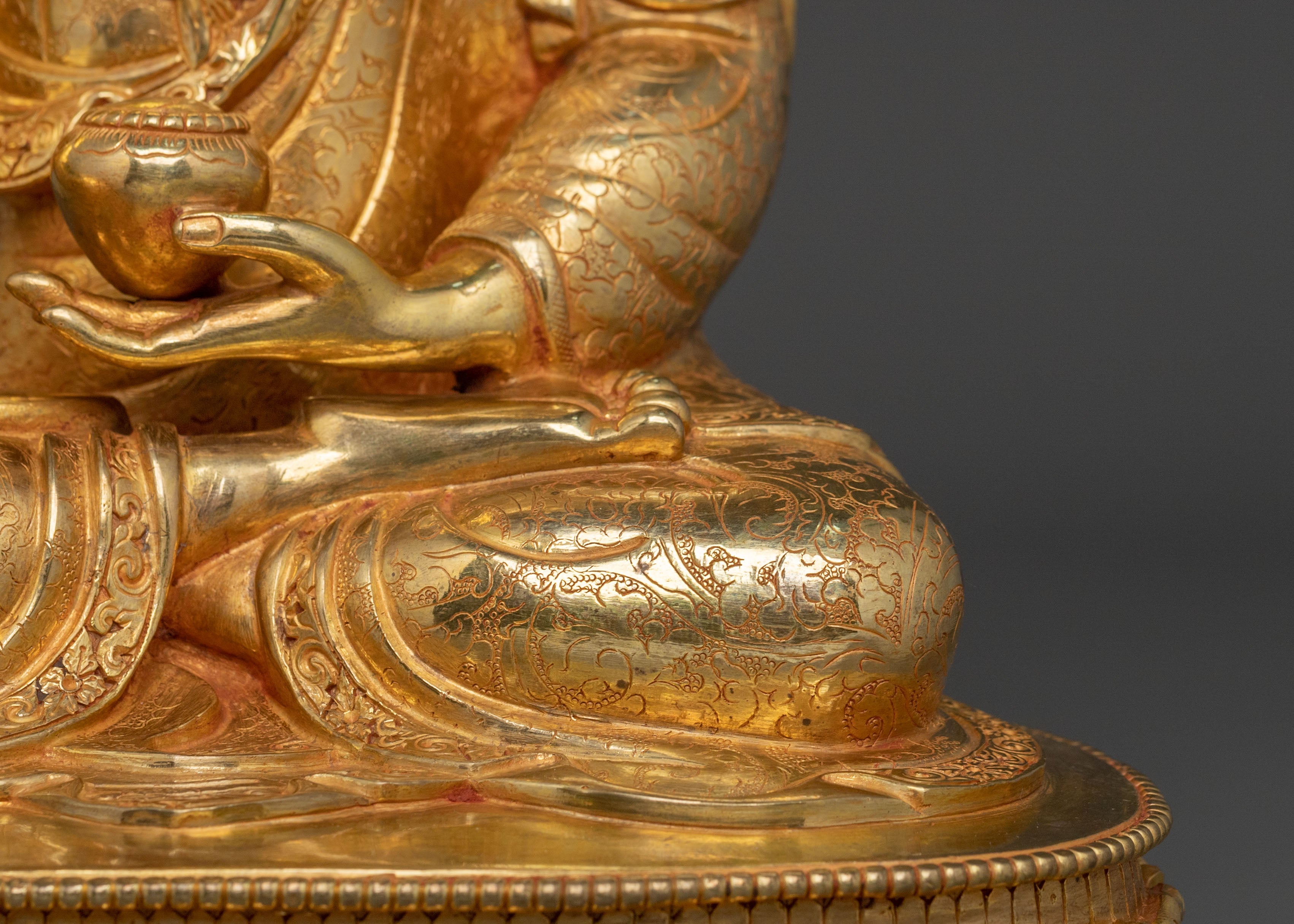 Shakyamuni Buddha Sculpture | Himalayan Figurine
