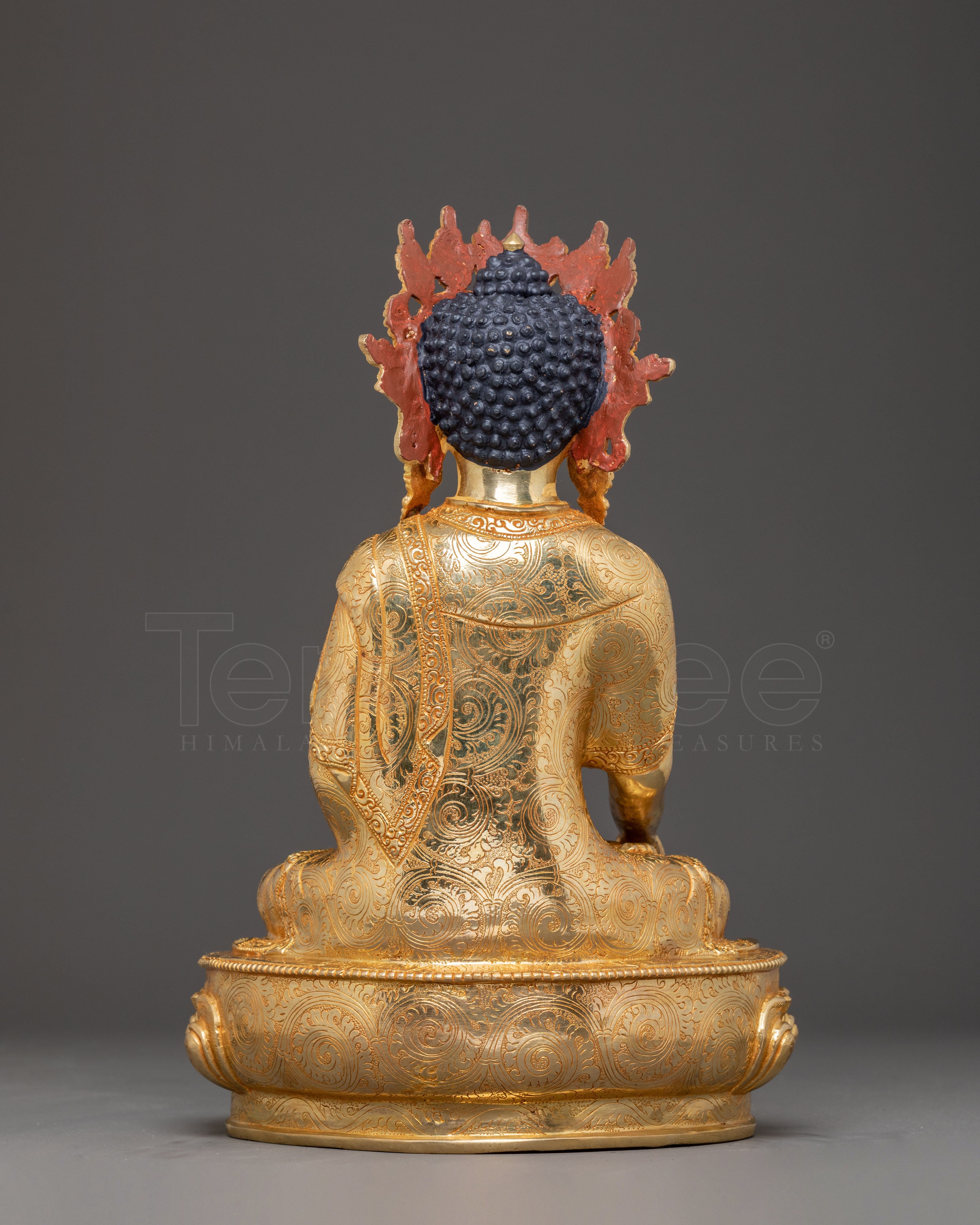 Shakyamuni Buddha Golden Statue | Historical Buddha Sculpture