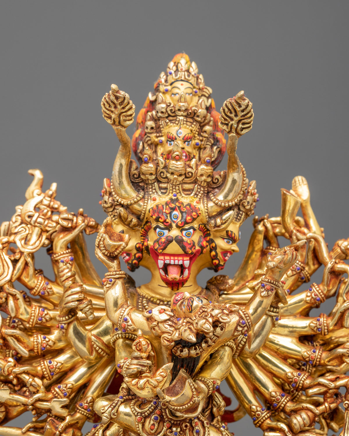 Dharma Protector Yamantaka Statue | Wrathful Conqueror of Death