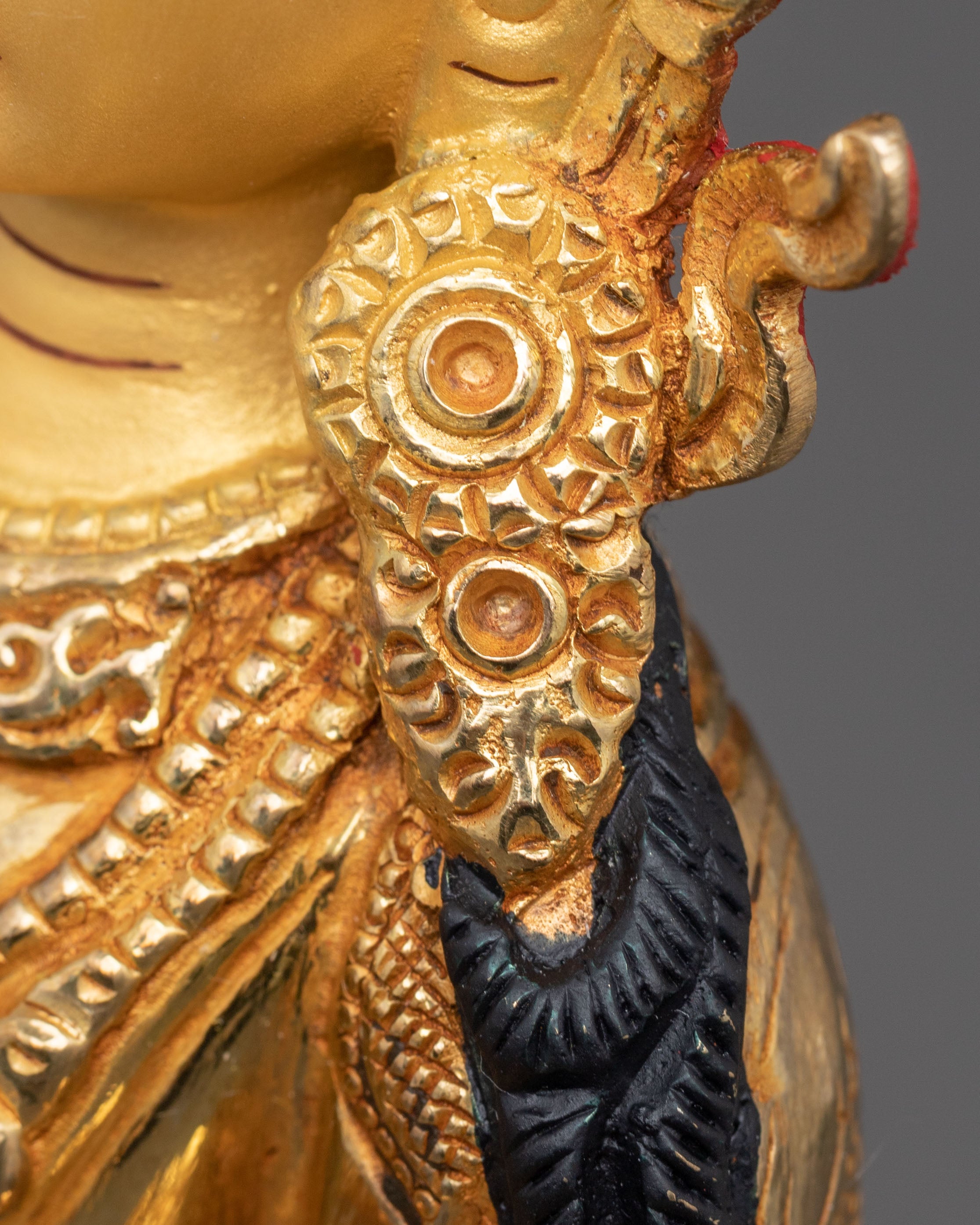 Handmade Sculpture of Long-Life Buddha Amitayus | Buddha of Infinite Life