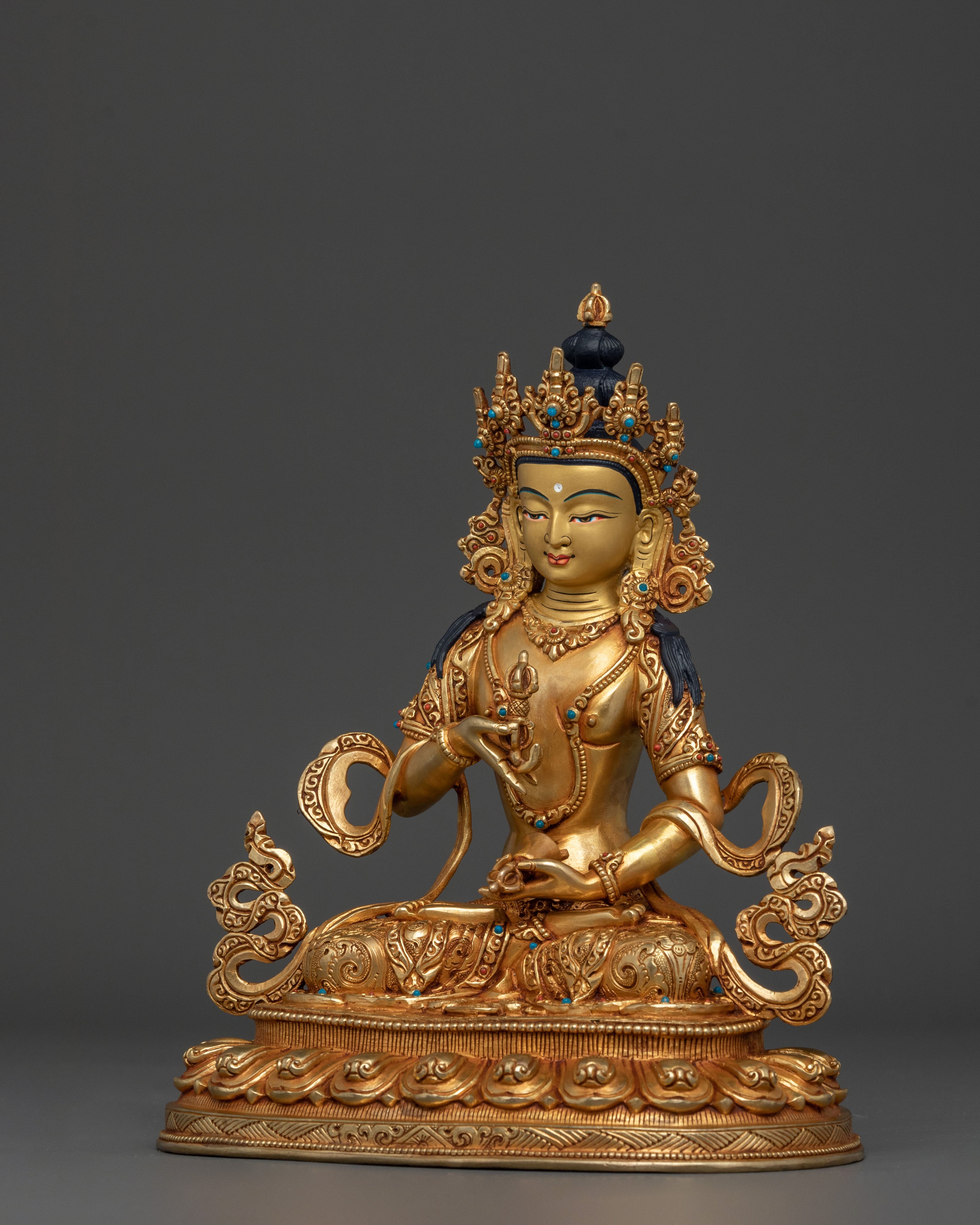 Tantric Deity Vajrasattva Statue | Purification Buddha Sculpture