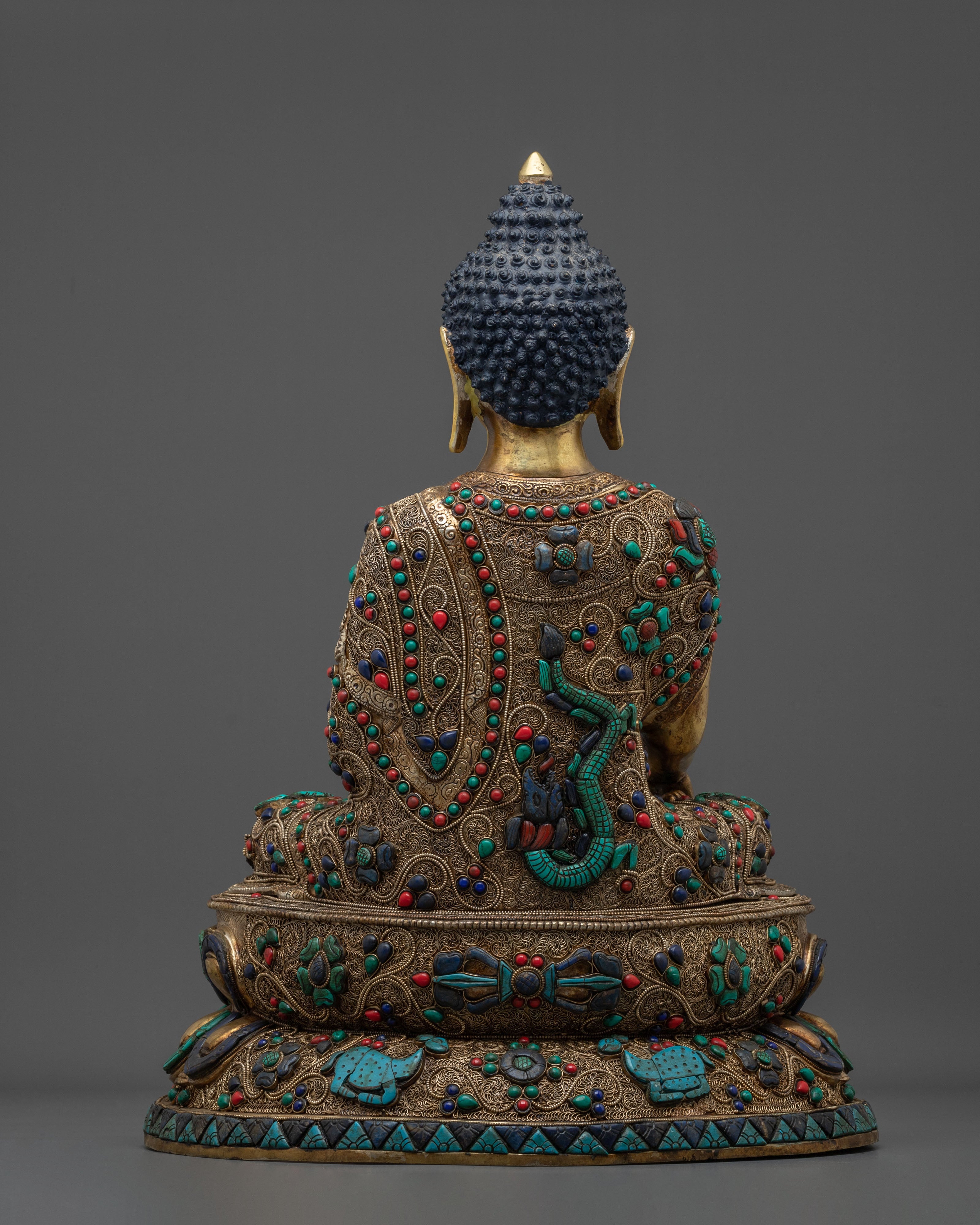 Shakya Thubpa Shakyamuni Statue | Tibetan Buddhist Buddha Sculpture