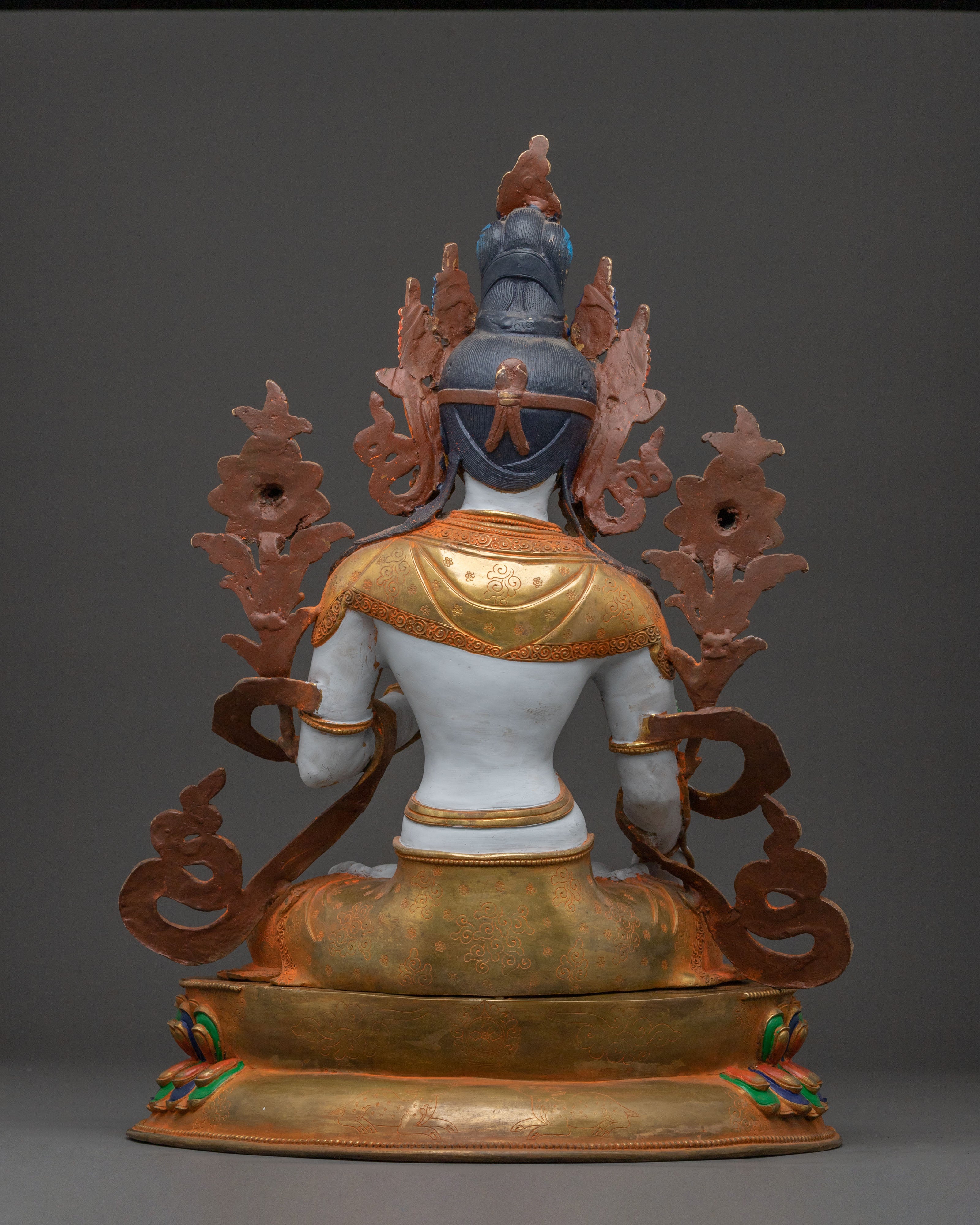 Green Tara Statue | Tibetan Goddess of Compassion