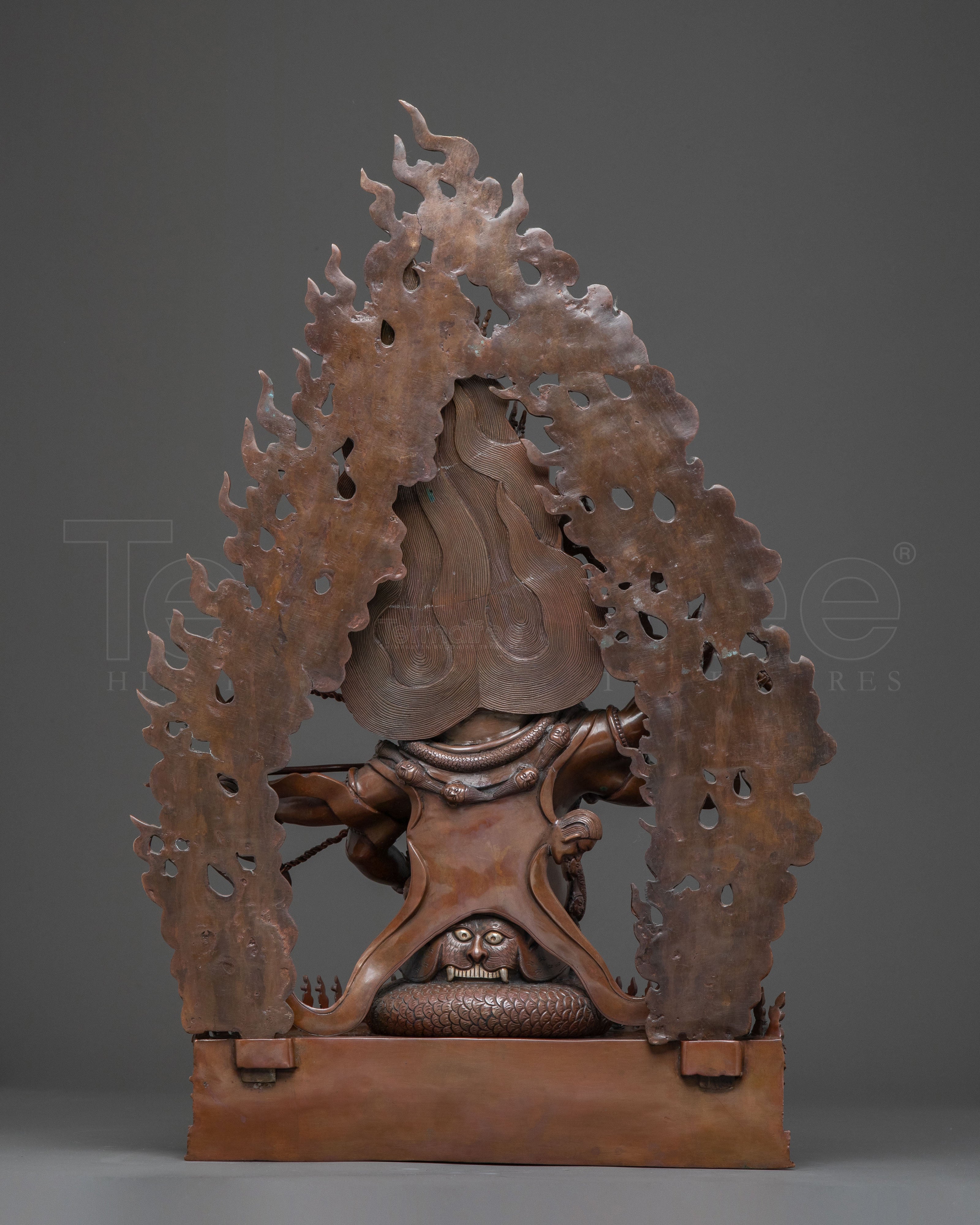 Nyingma protector Rahula Statue | Worldly Protector