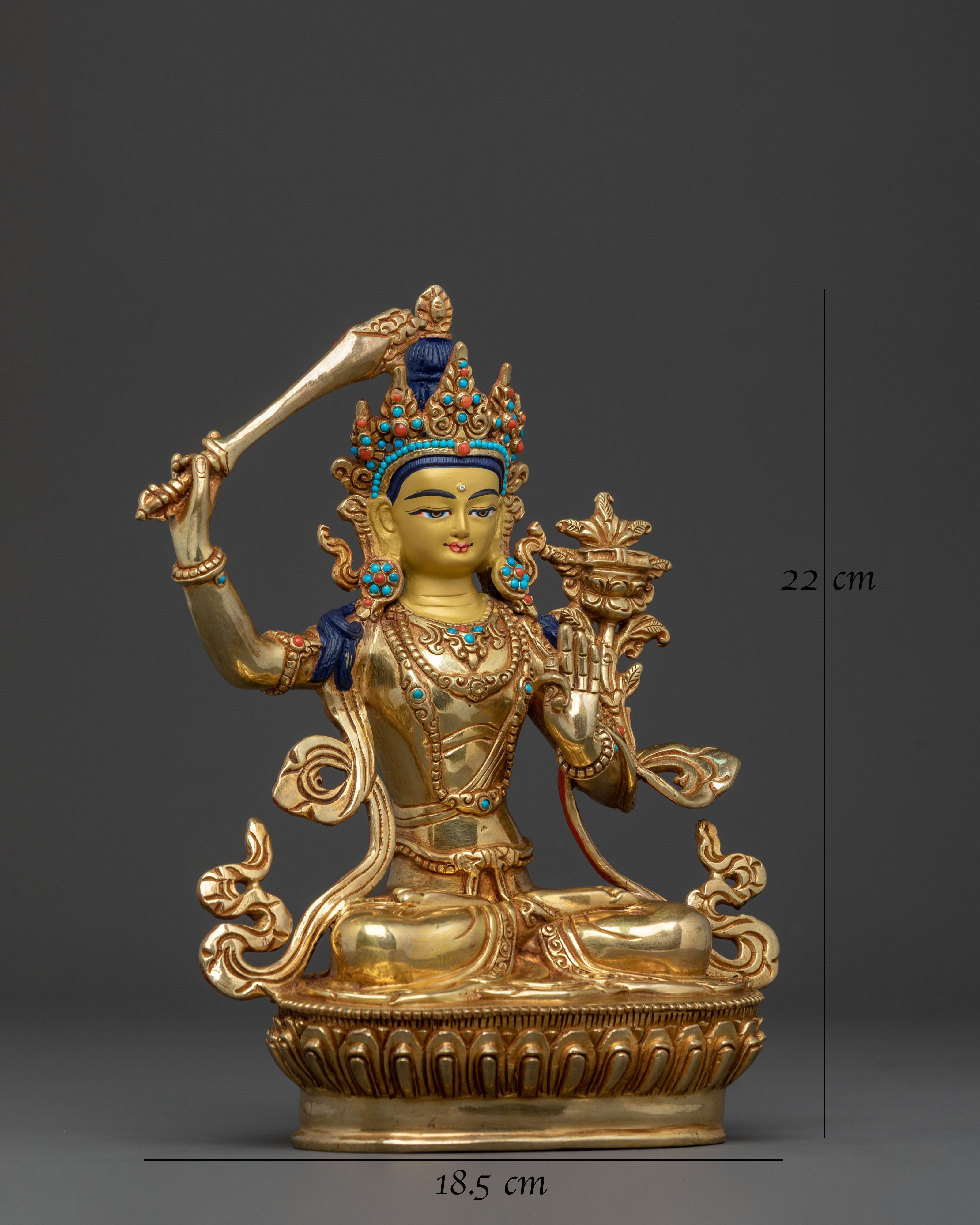 Manjushri Statue | Guardian of Knowledge and Clarity