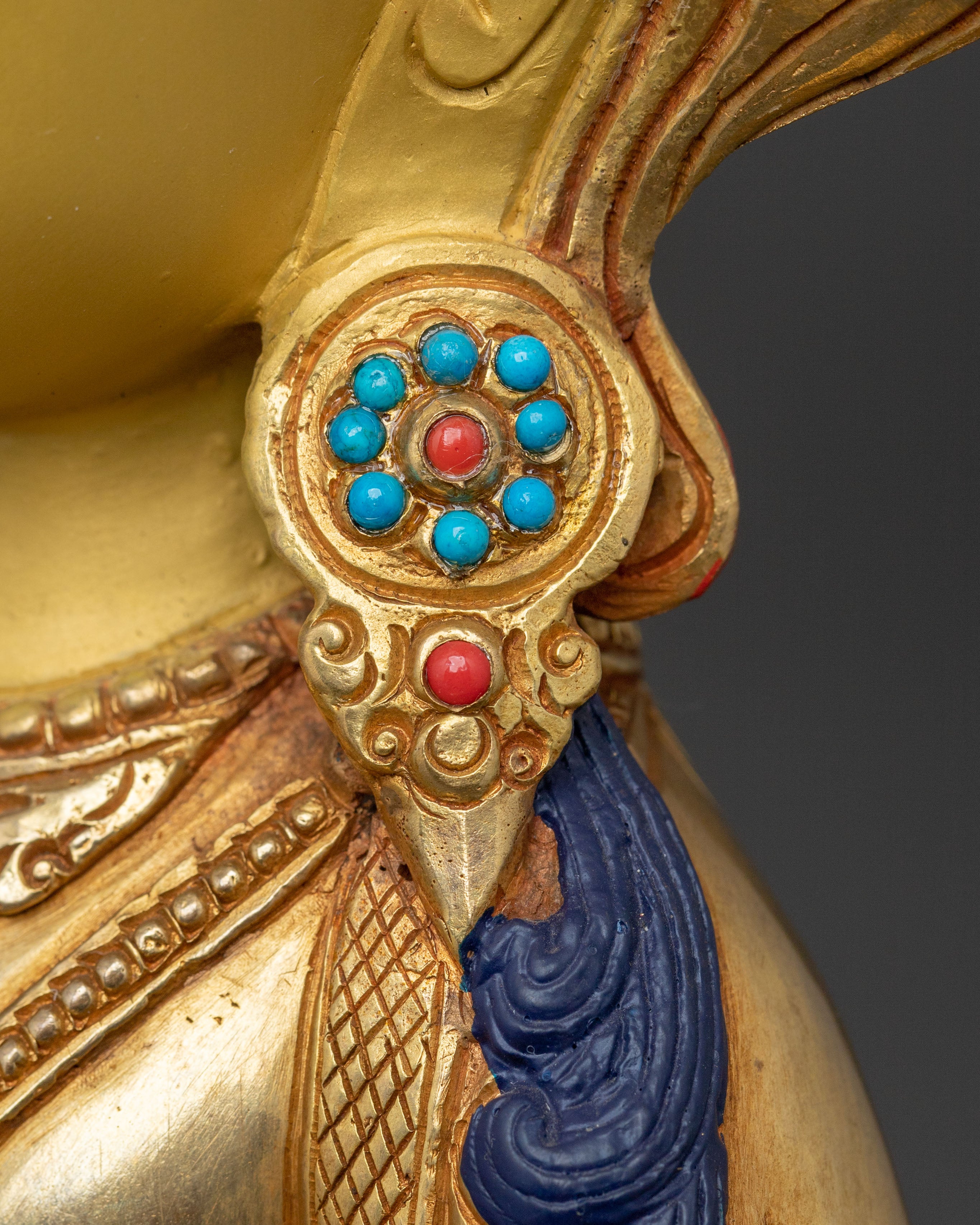 Vajrasattva Vajrayana Sculpture | Meditation Figurine