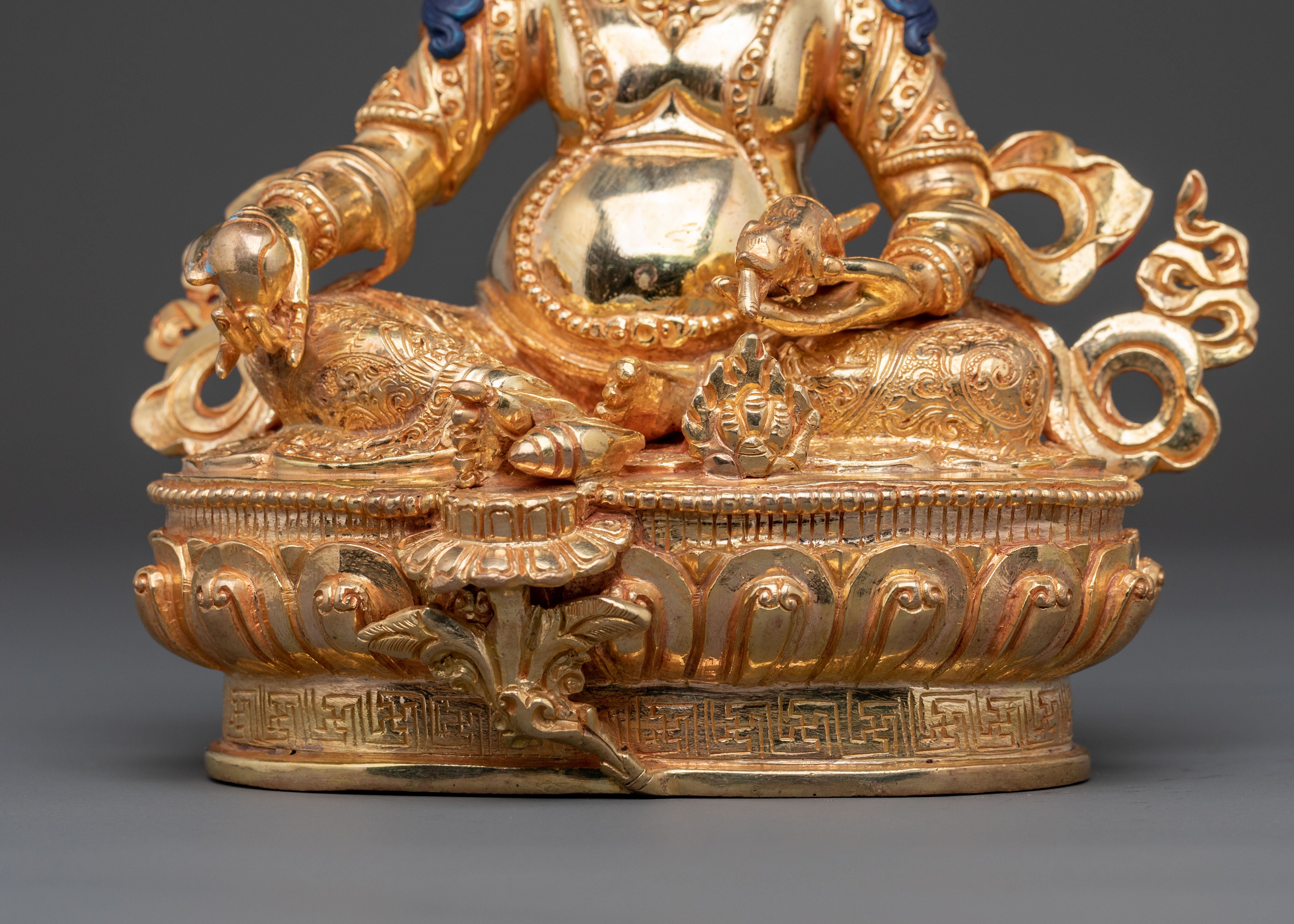 Dzambhala Sacred Statue | Wealth Deity