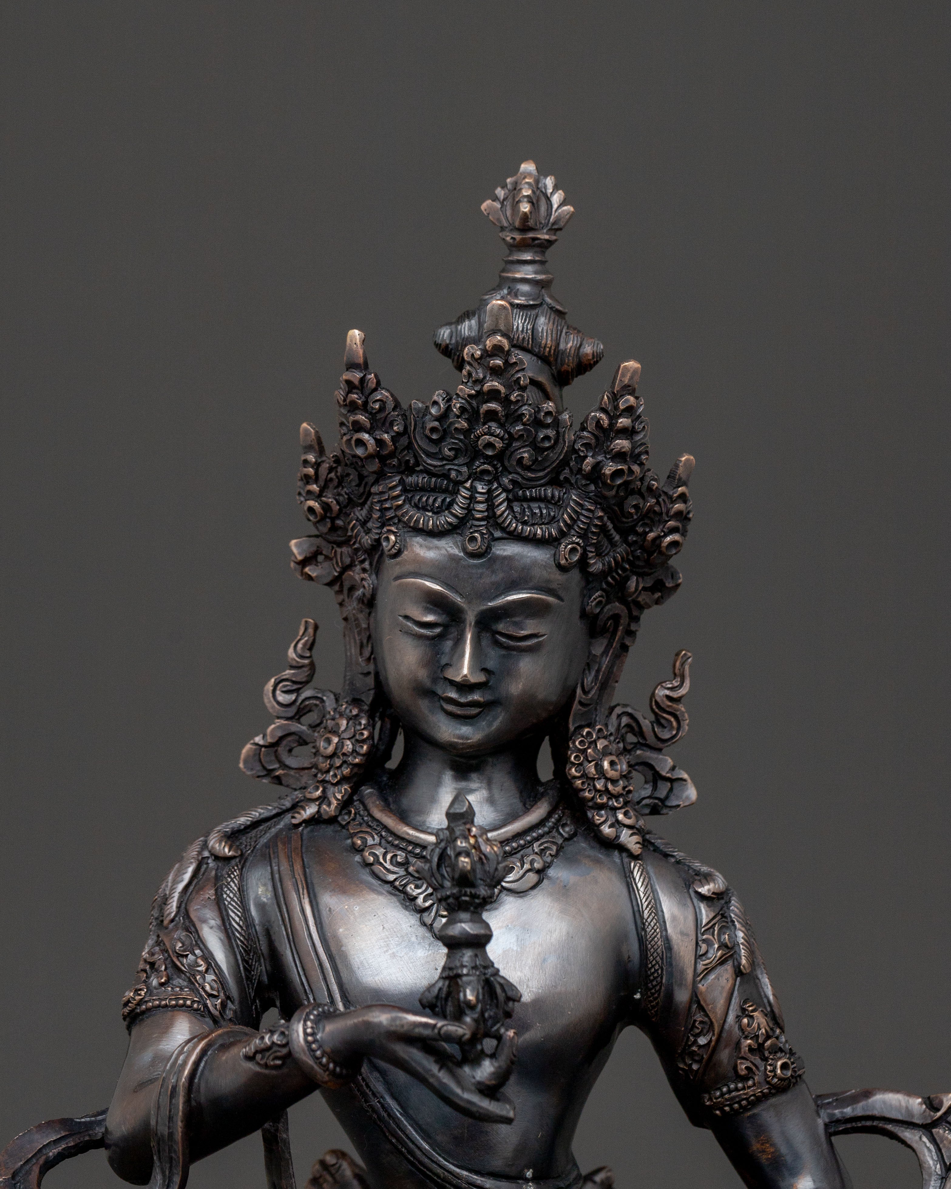 Vajrasattva with Vajragarvi Statue | Spiritual Figures