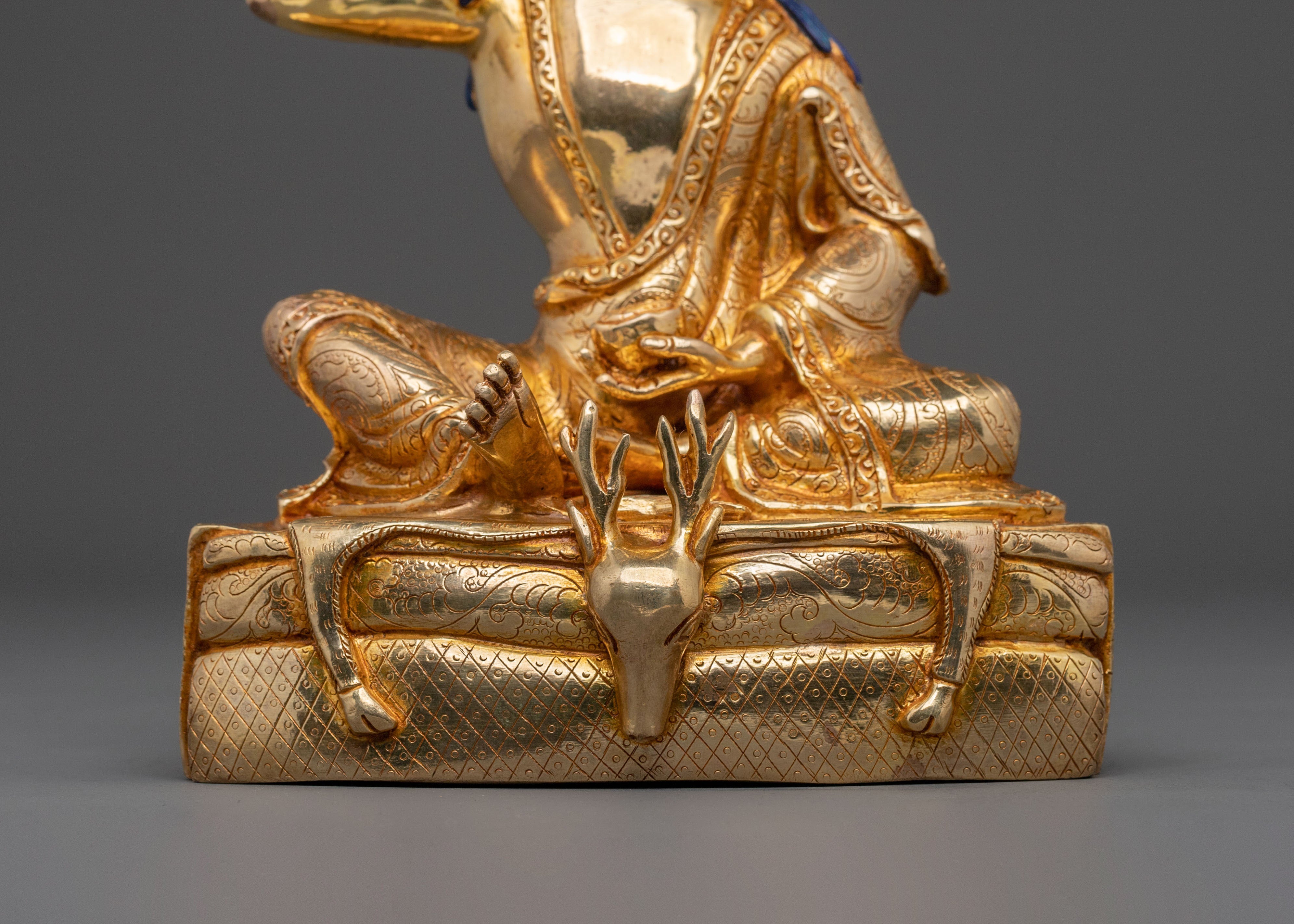 Milarepa Sacred Figurine | Buddhist Master of Wisdom