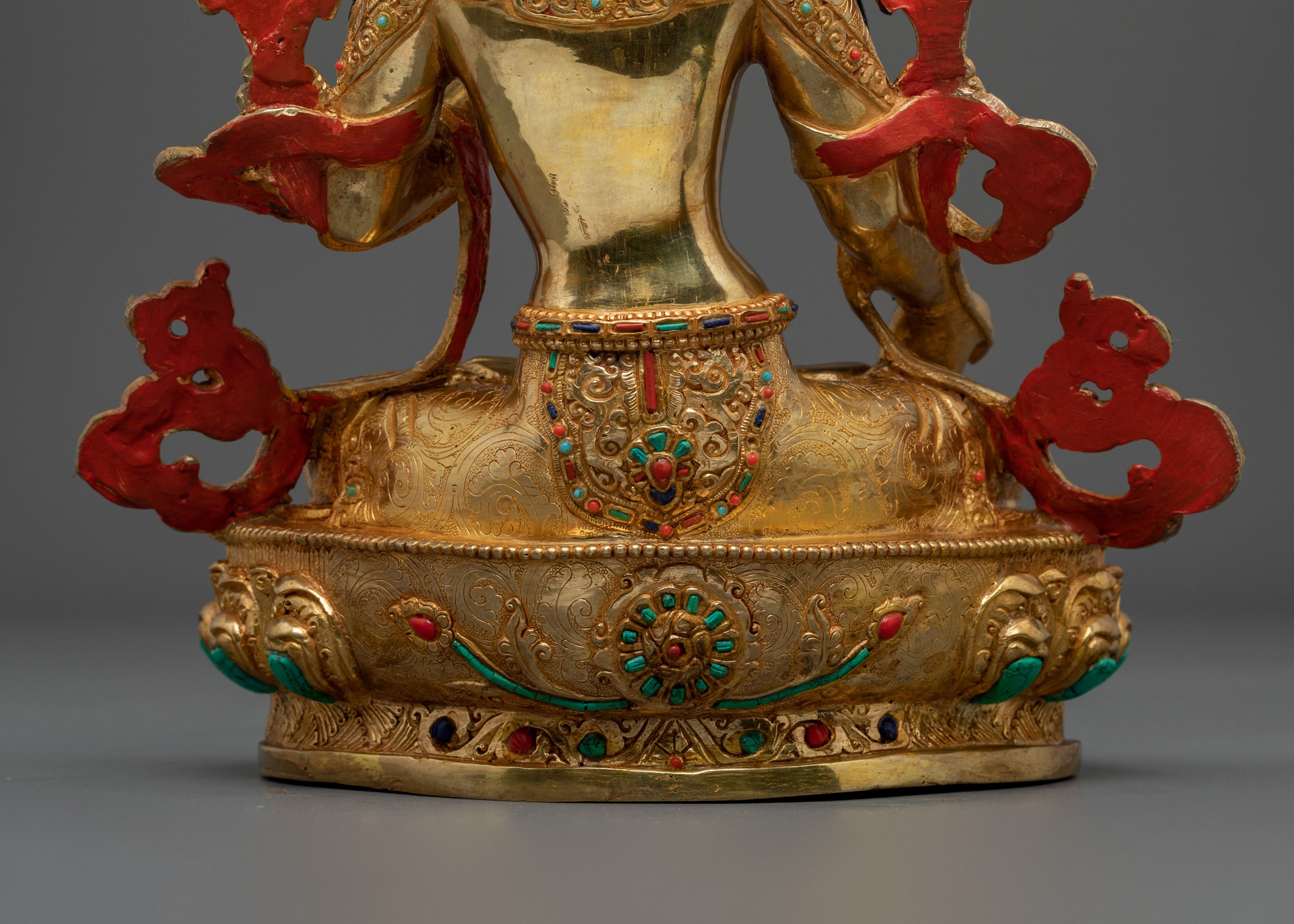 White Tara Buddhist Deity Statue: Goddess of Compassion and Longevity