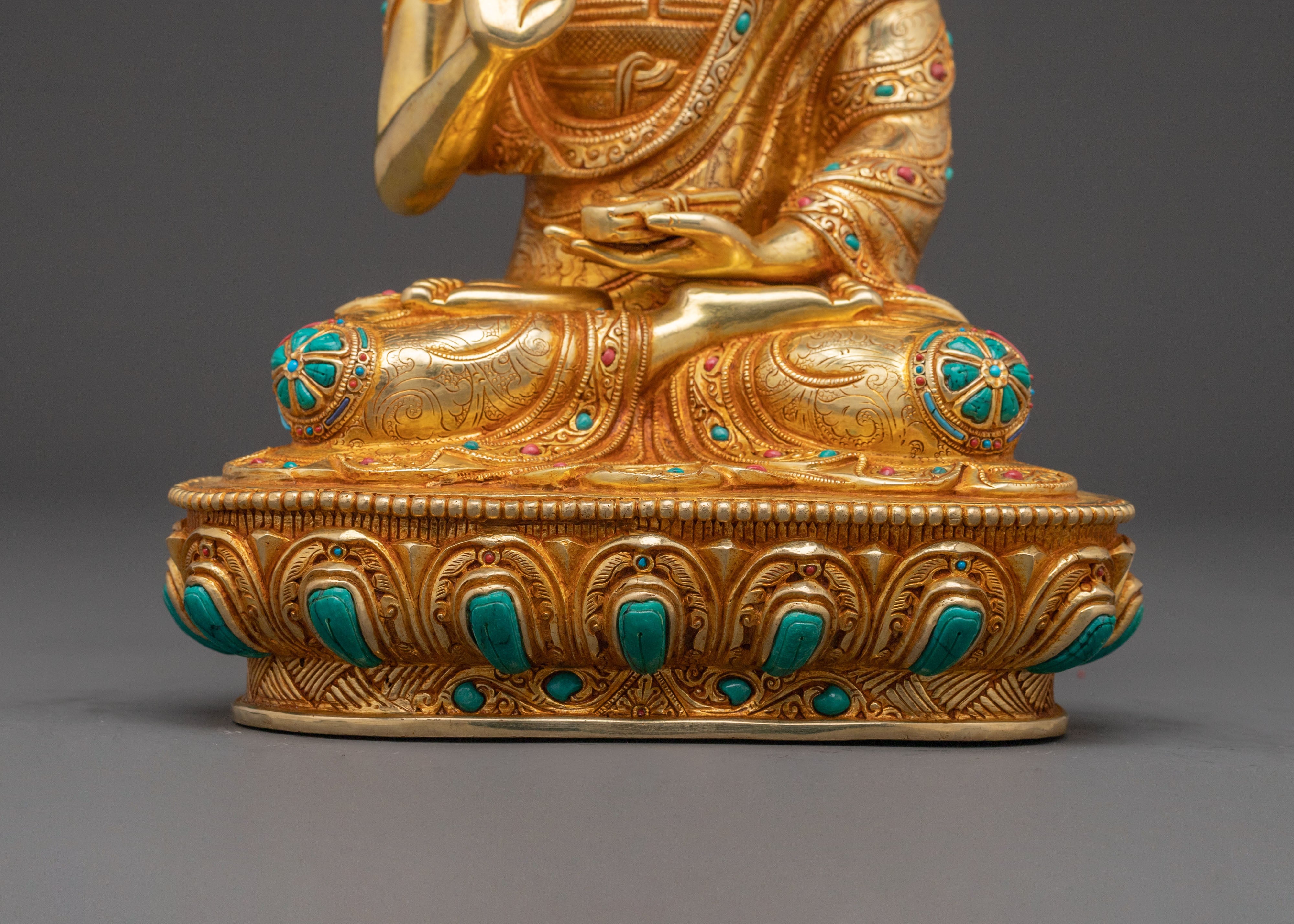 Statue of Disciples of Tsongkhapa | Tibetan Buddhist Sculpture
