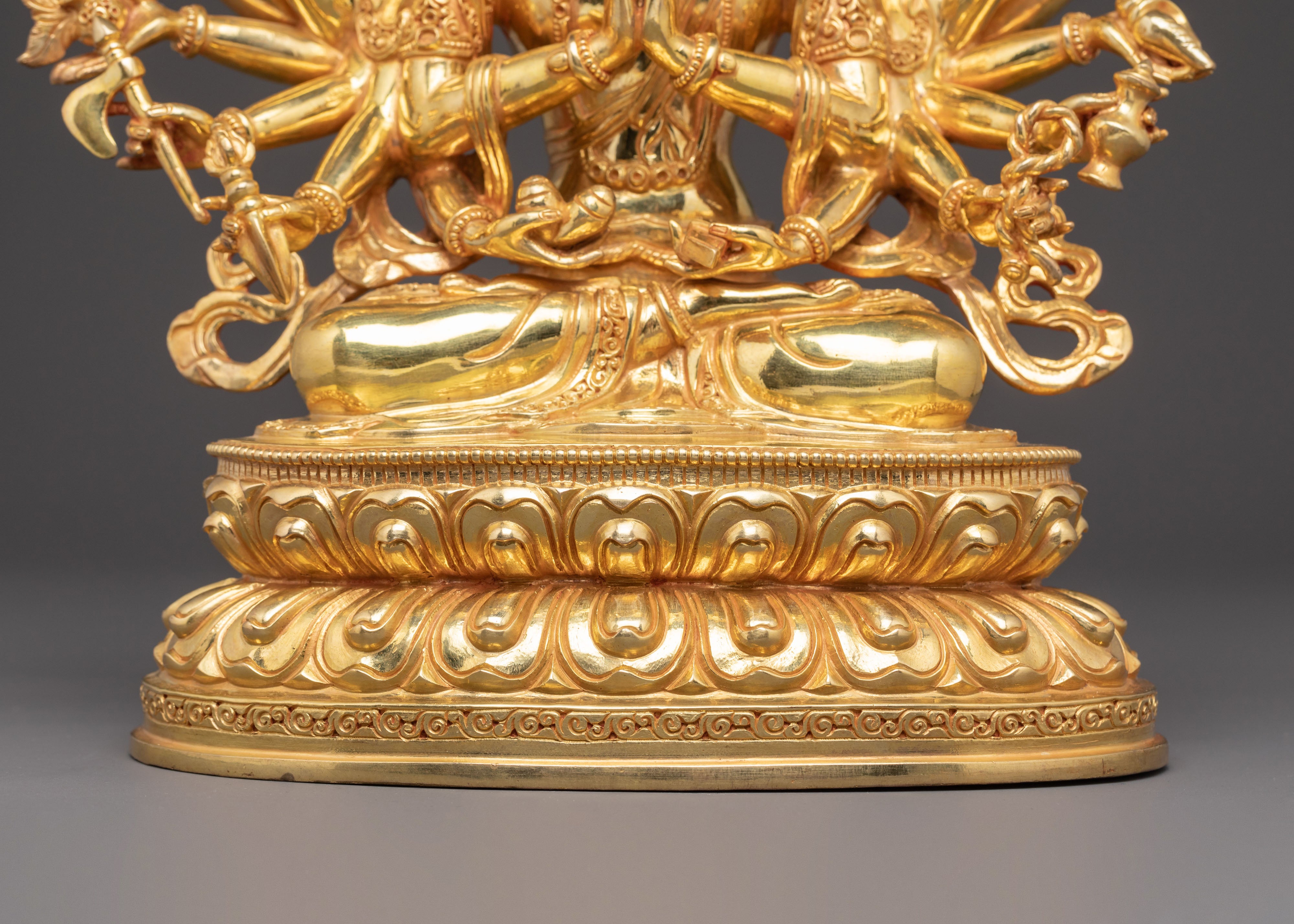 Serene Statue of Bodhisattva Cundi | A Symbol of Universal Compassion