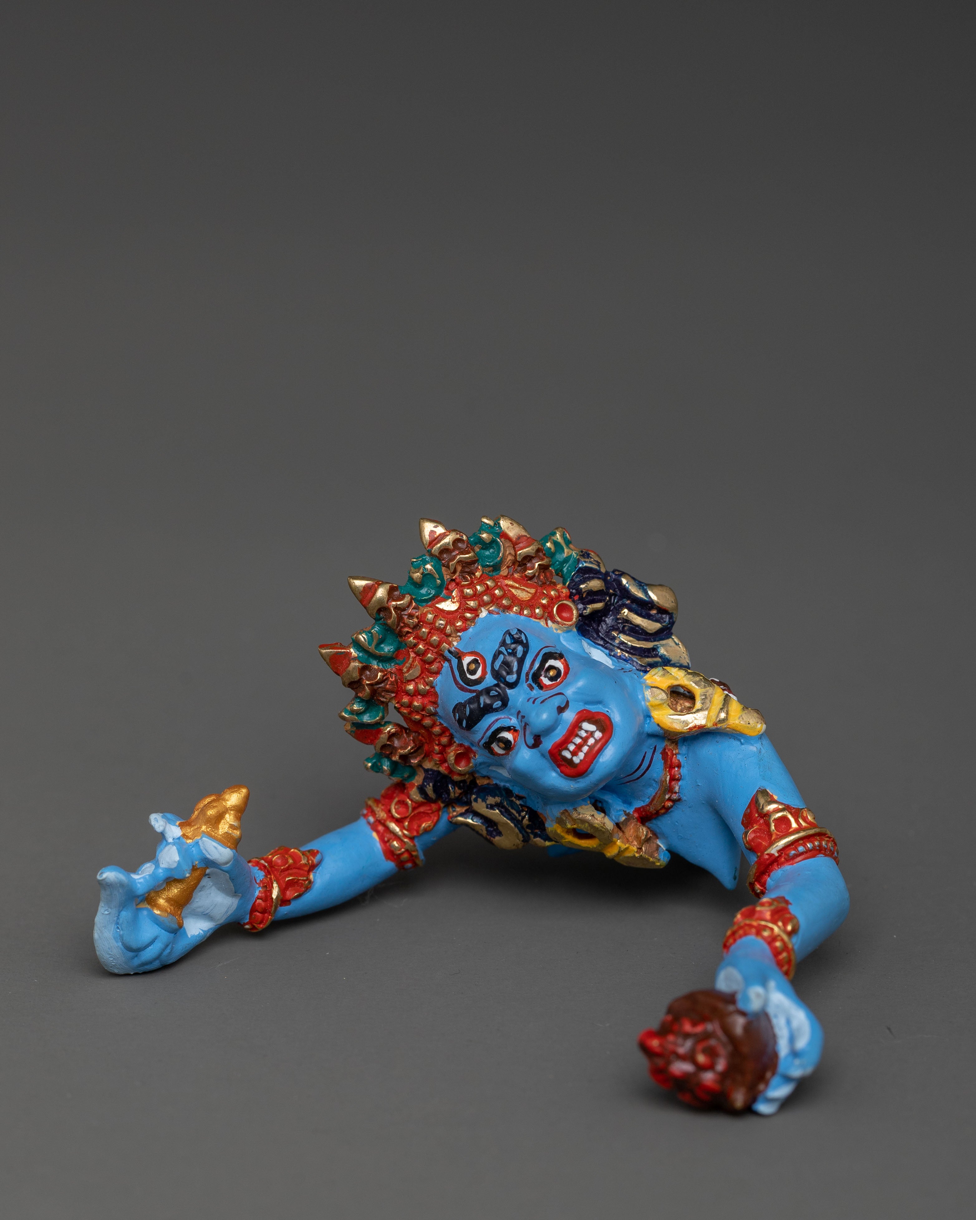 Vajrakilaya Sacred Tantric Deity Statue | Fierce Protection