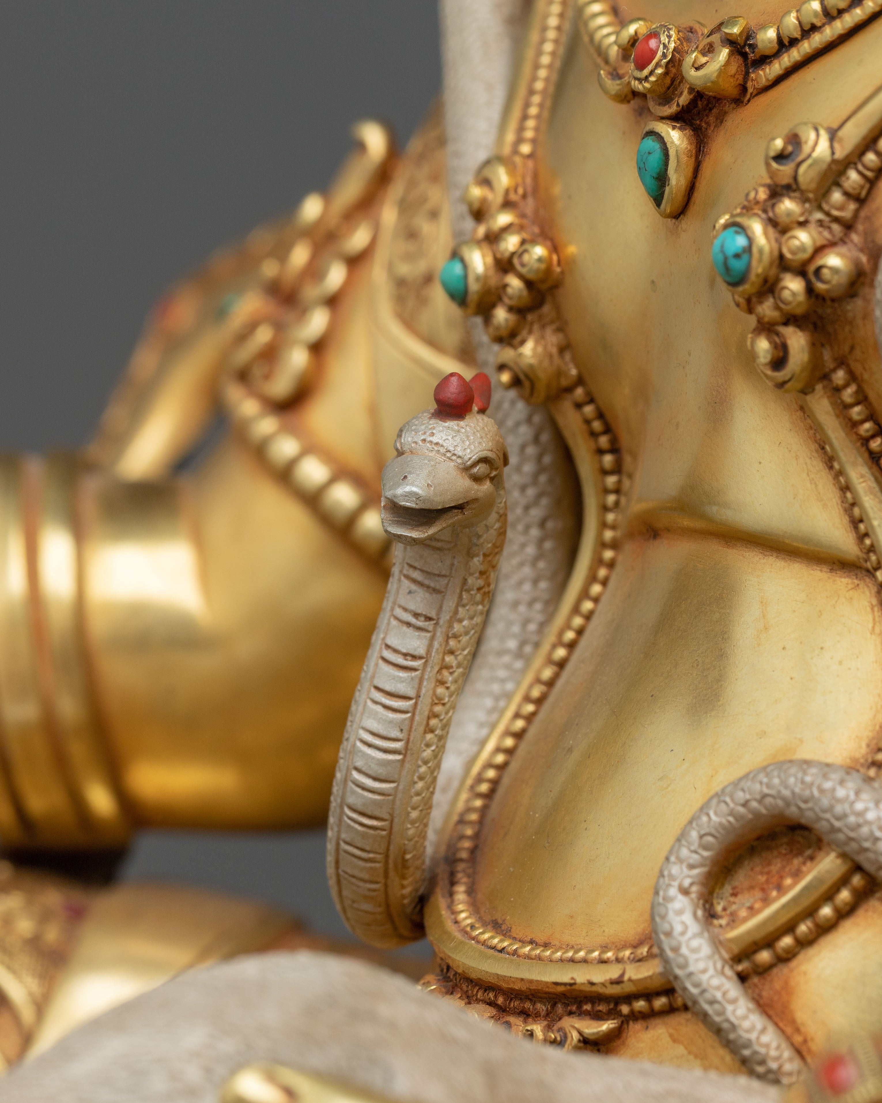 Traditional Himalayan Dzambhala Statue | Home Decor
