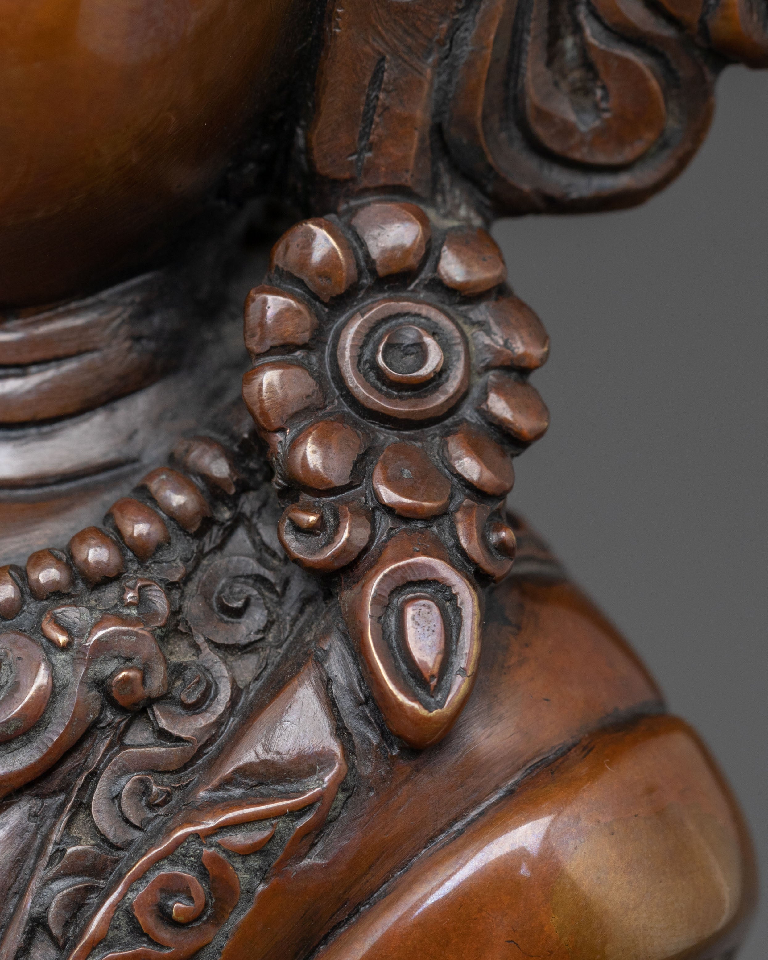 Crown Shakyamuni Buddha Statue | Meditational Decor