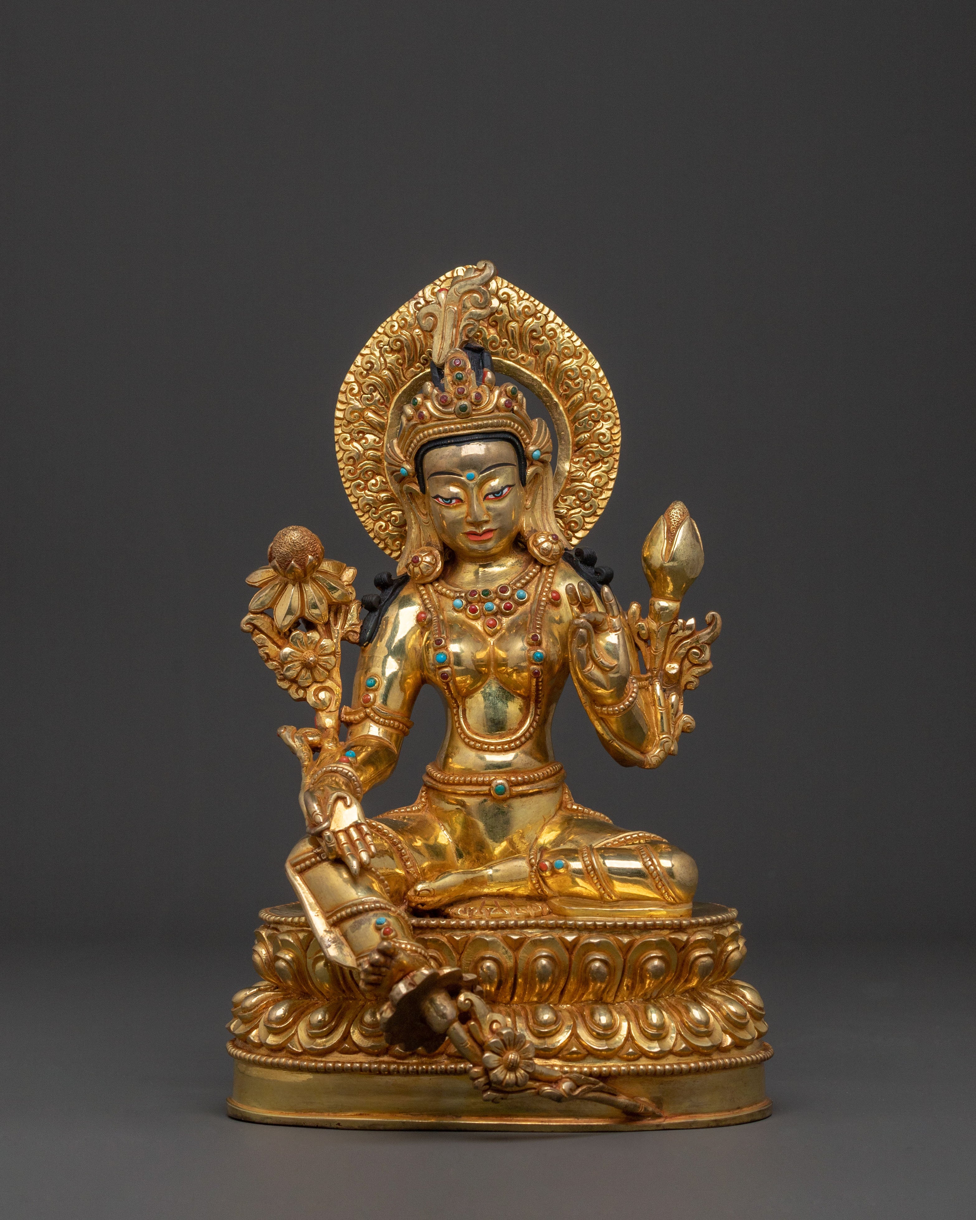 Mother Green Tara Statue