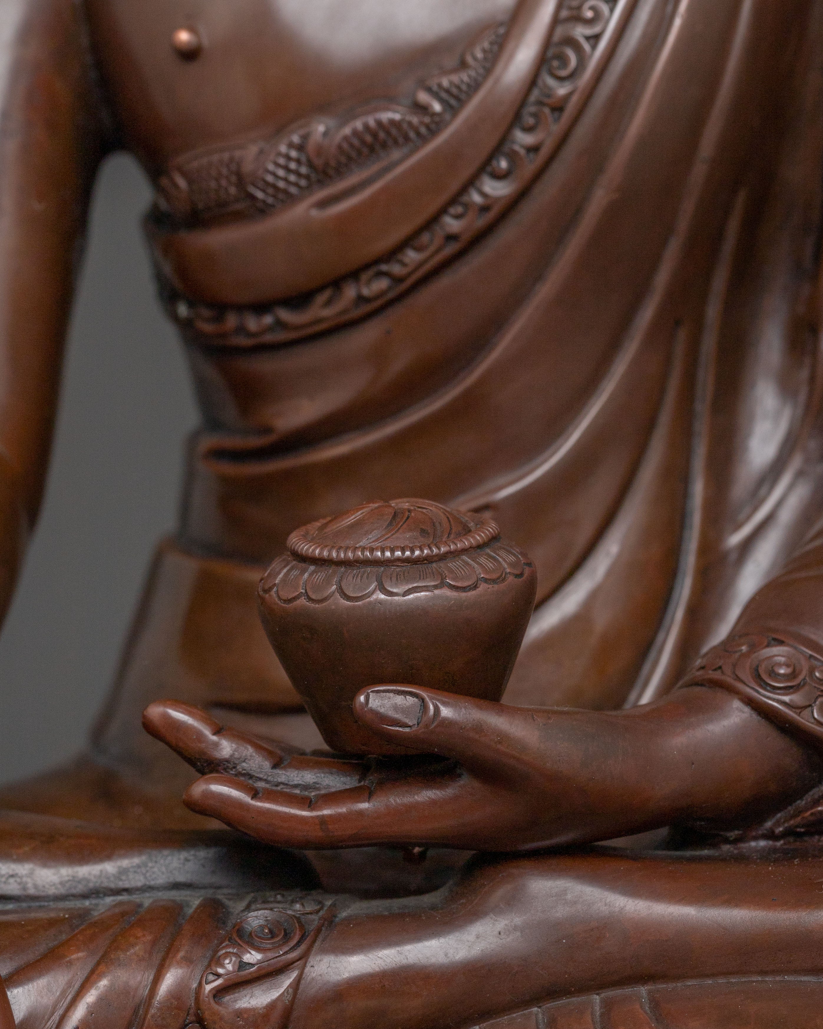 awakened teacher shakyamuni buddha statue