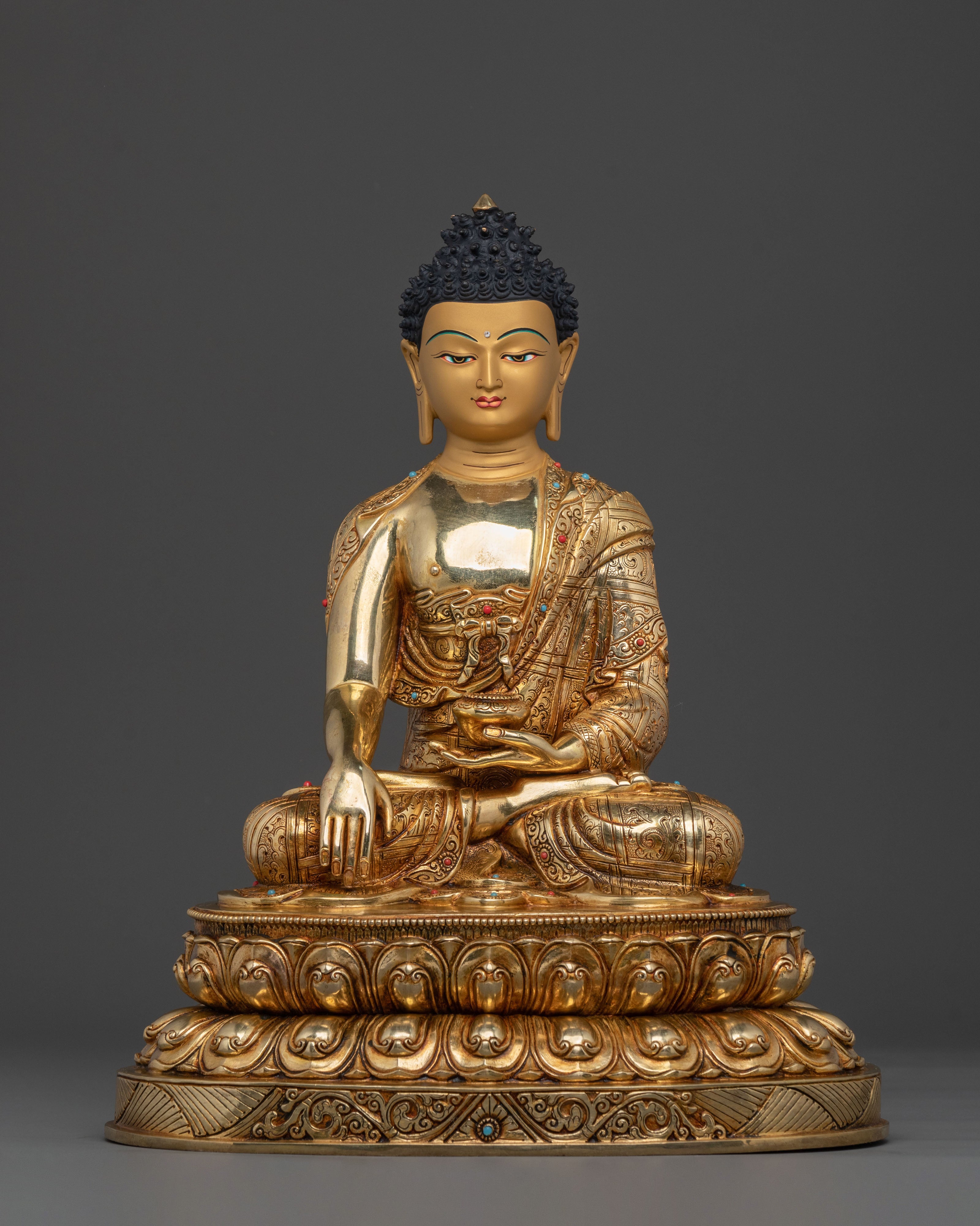 Shakyamuni Buddha Seated Figurine