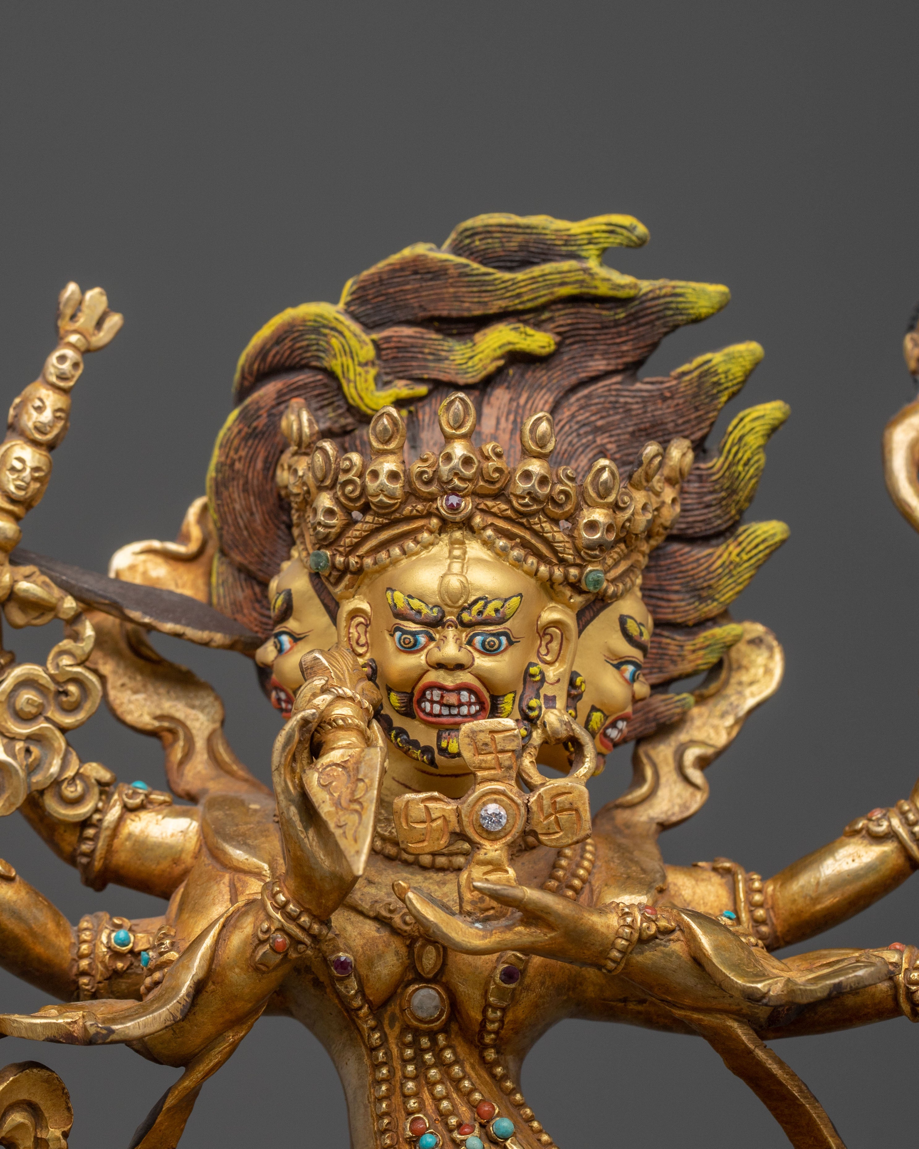 Palden Lhamo Sculpture | Fierce Buddhist Protector