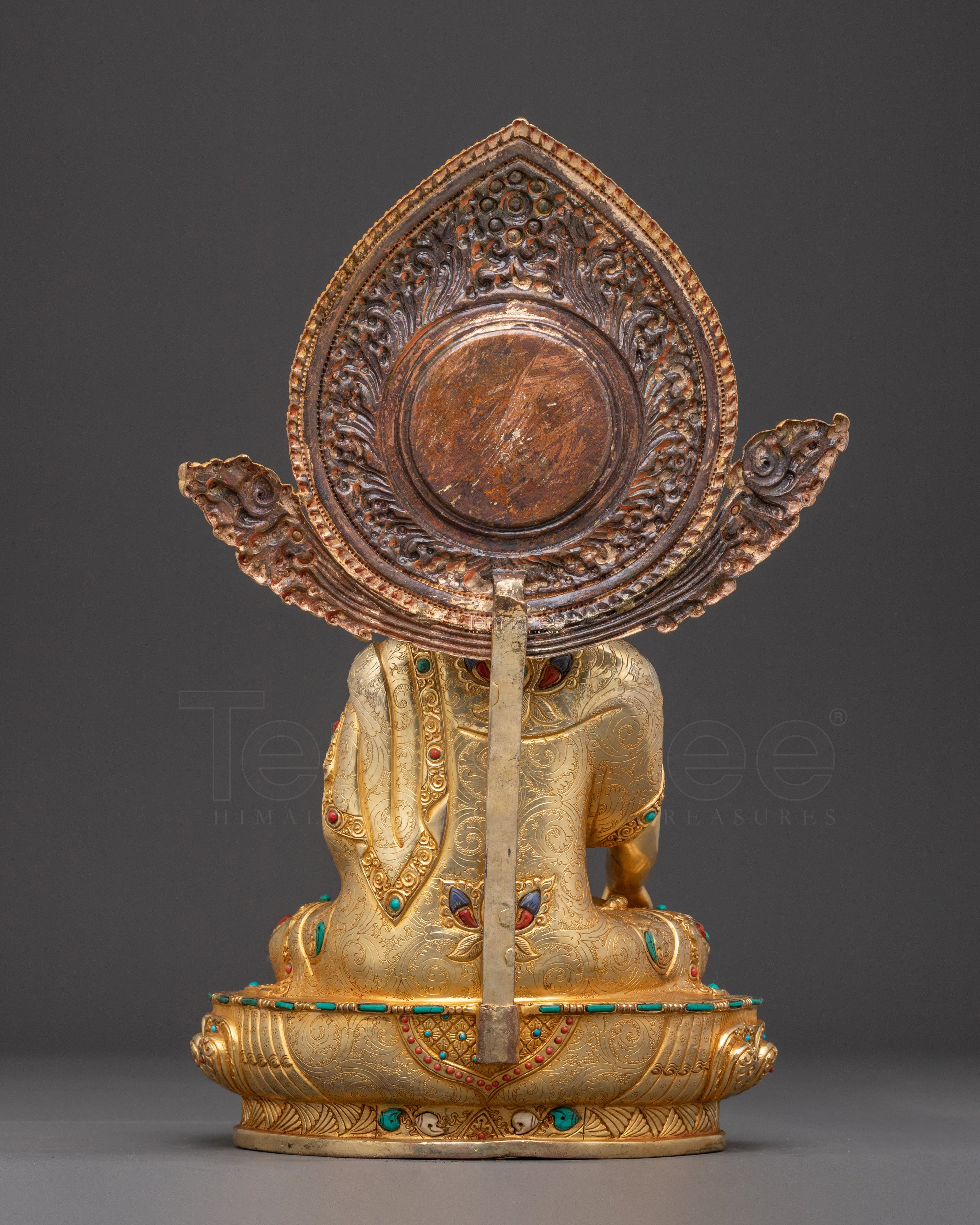 Buddha Shakyamuni Handmade Copper Statue