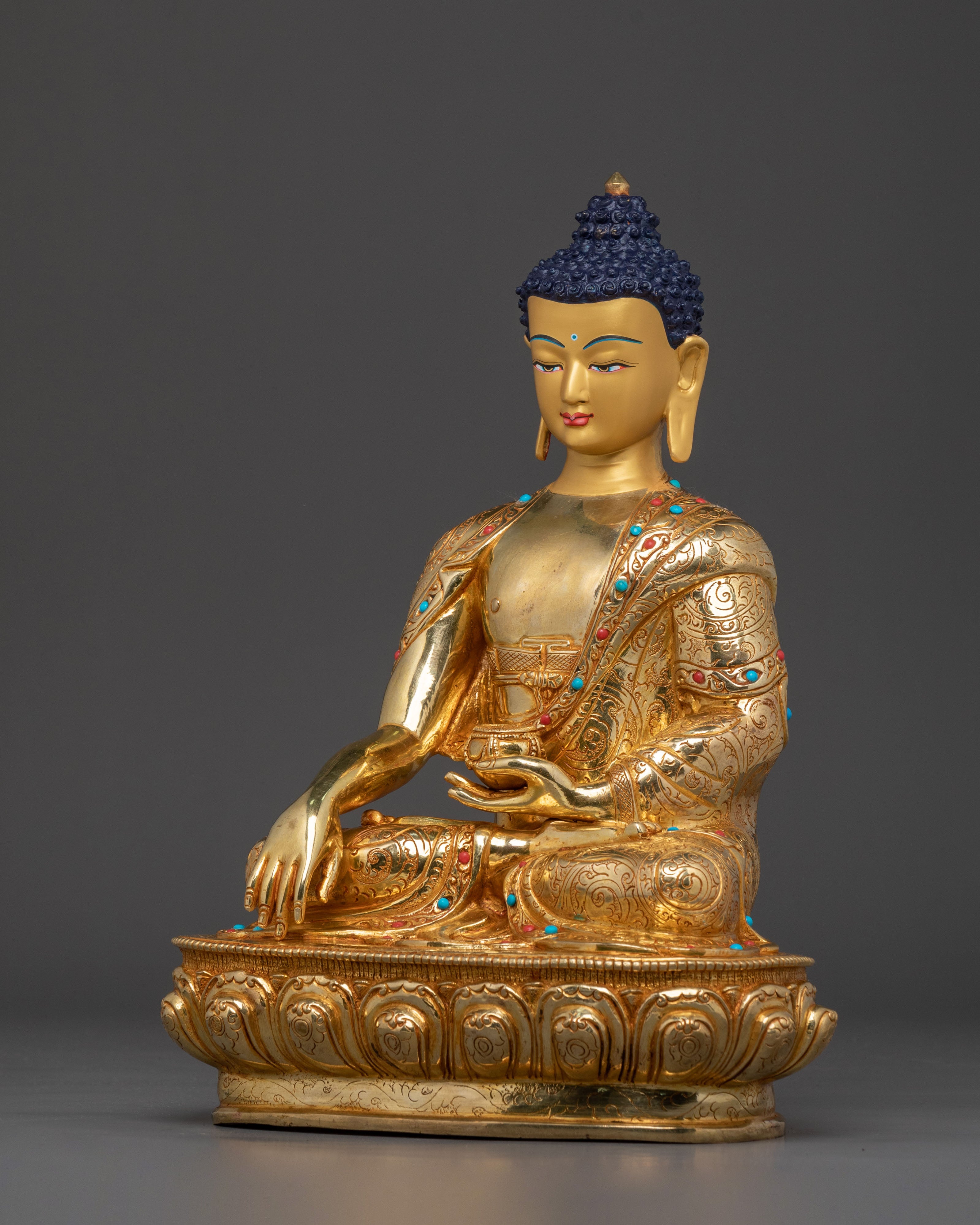 Shakyamuni Buddha Figurine | Handcrafted Serenity