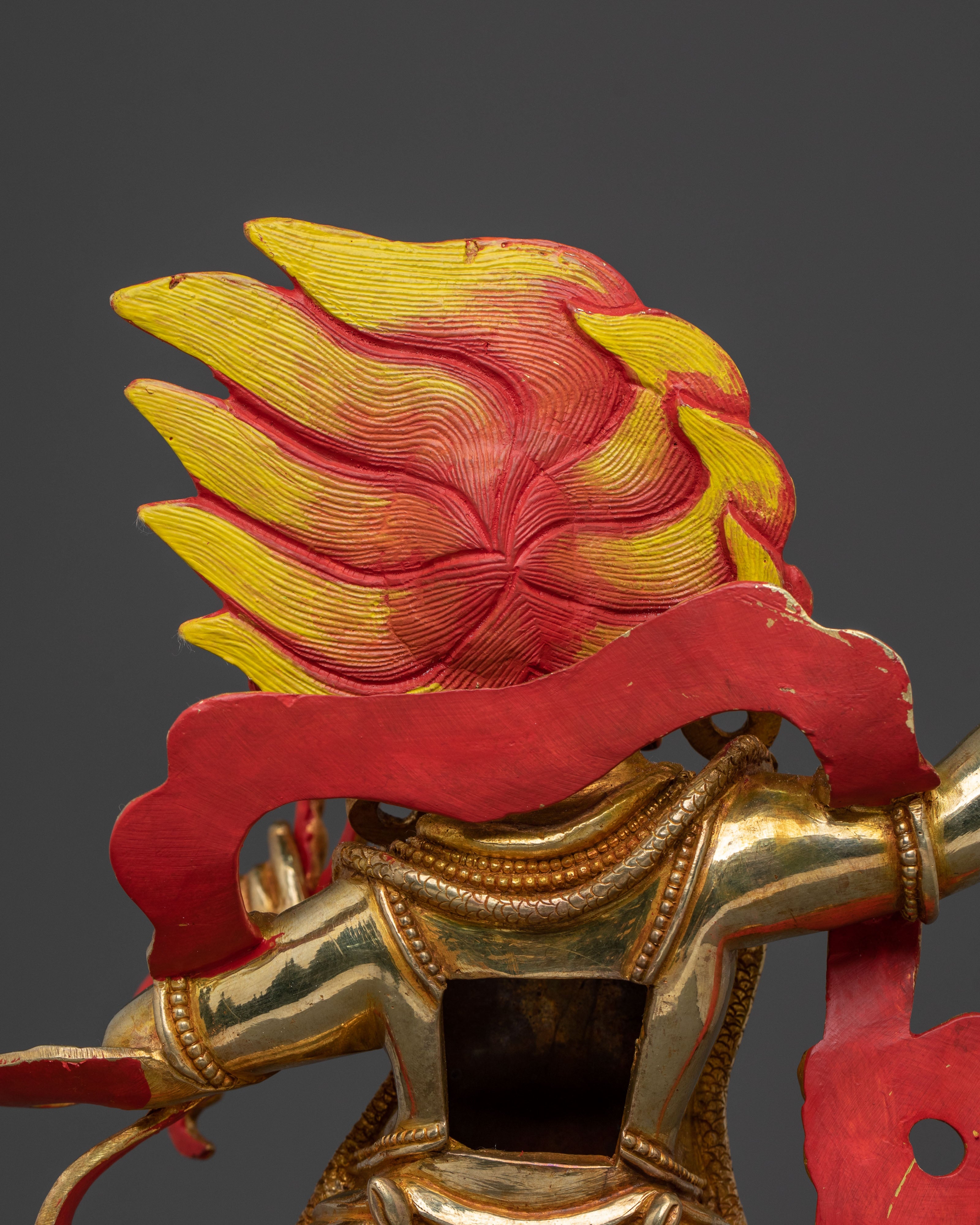 Major Bodhisattva: Handmade Vajrapani Statue