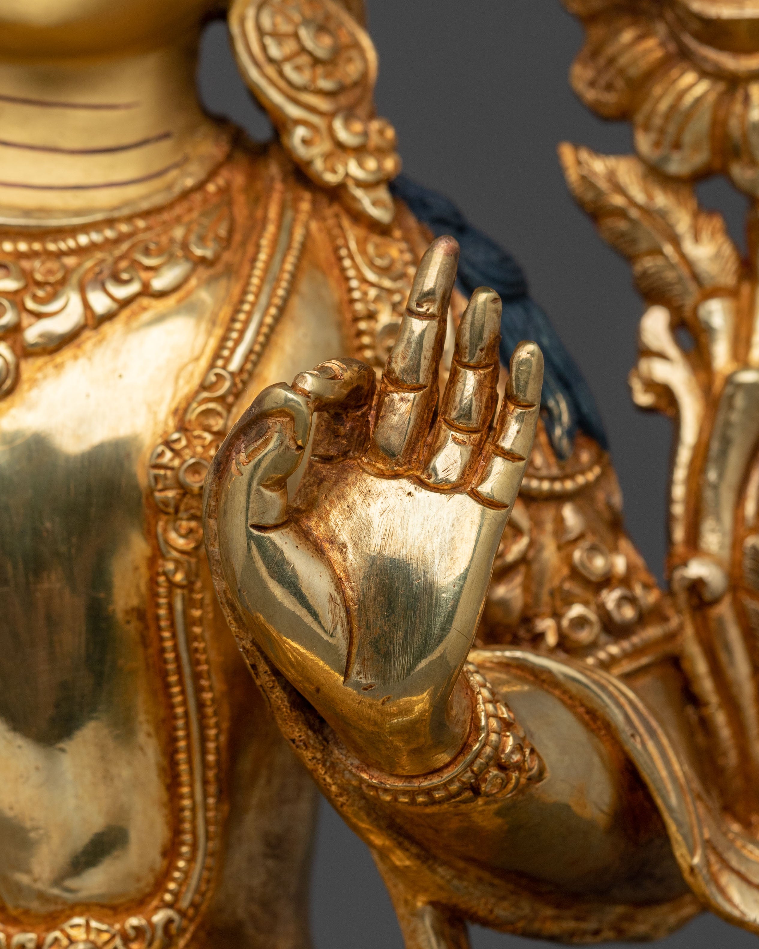 Bodhisattva Manjushri Statue | Sacred Wisdom Figurine