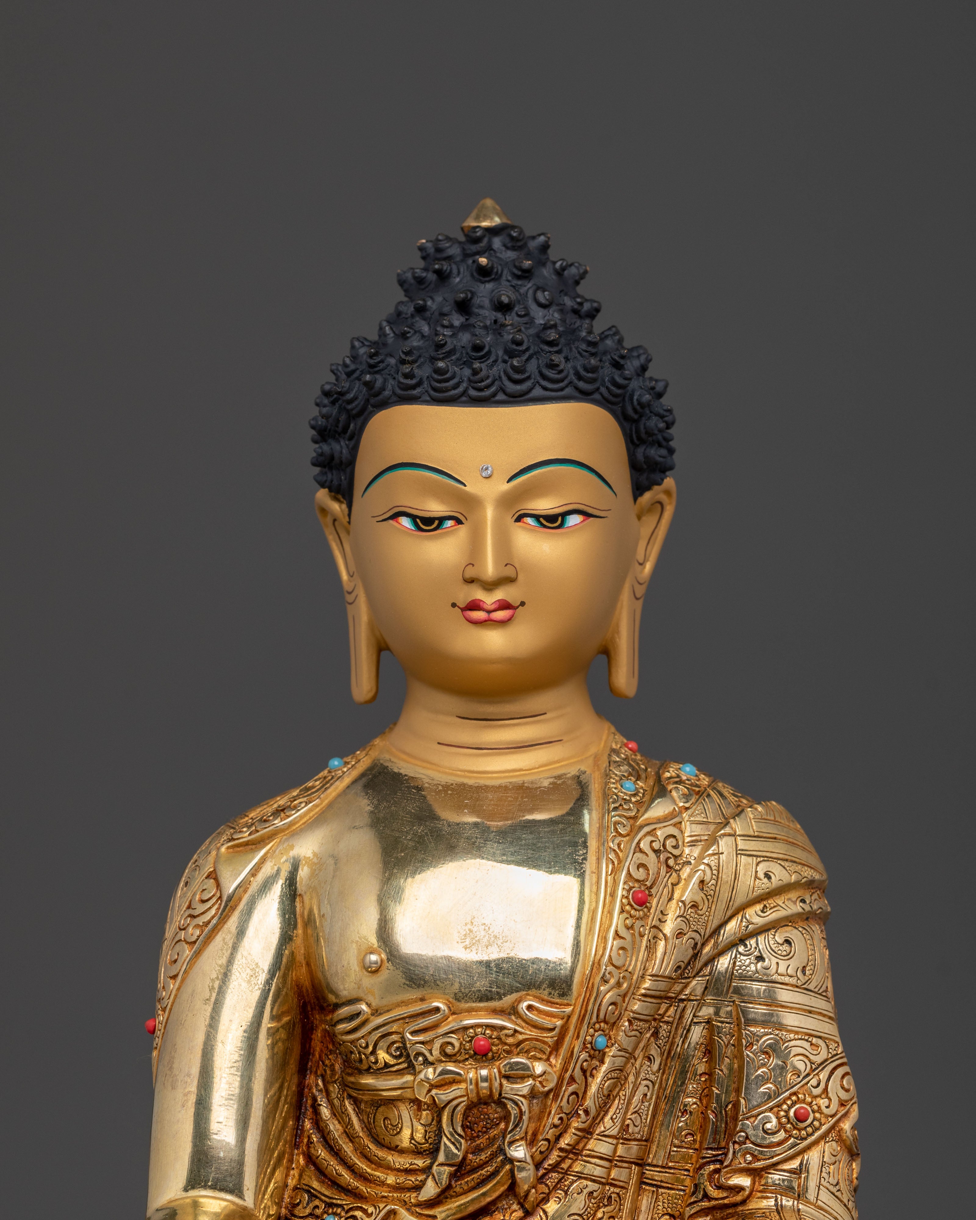 Shakyamuni Buddha Seated Figurine | Sacred Statue
