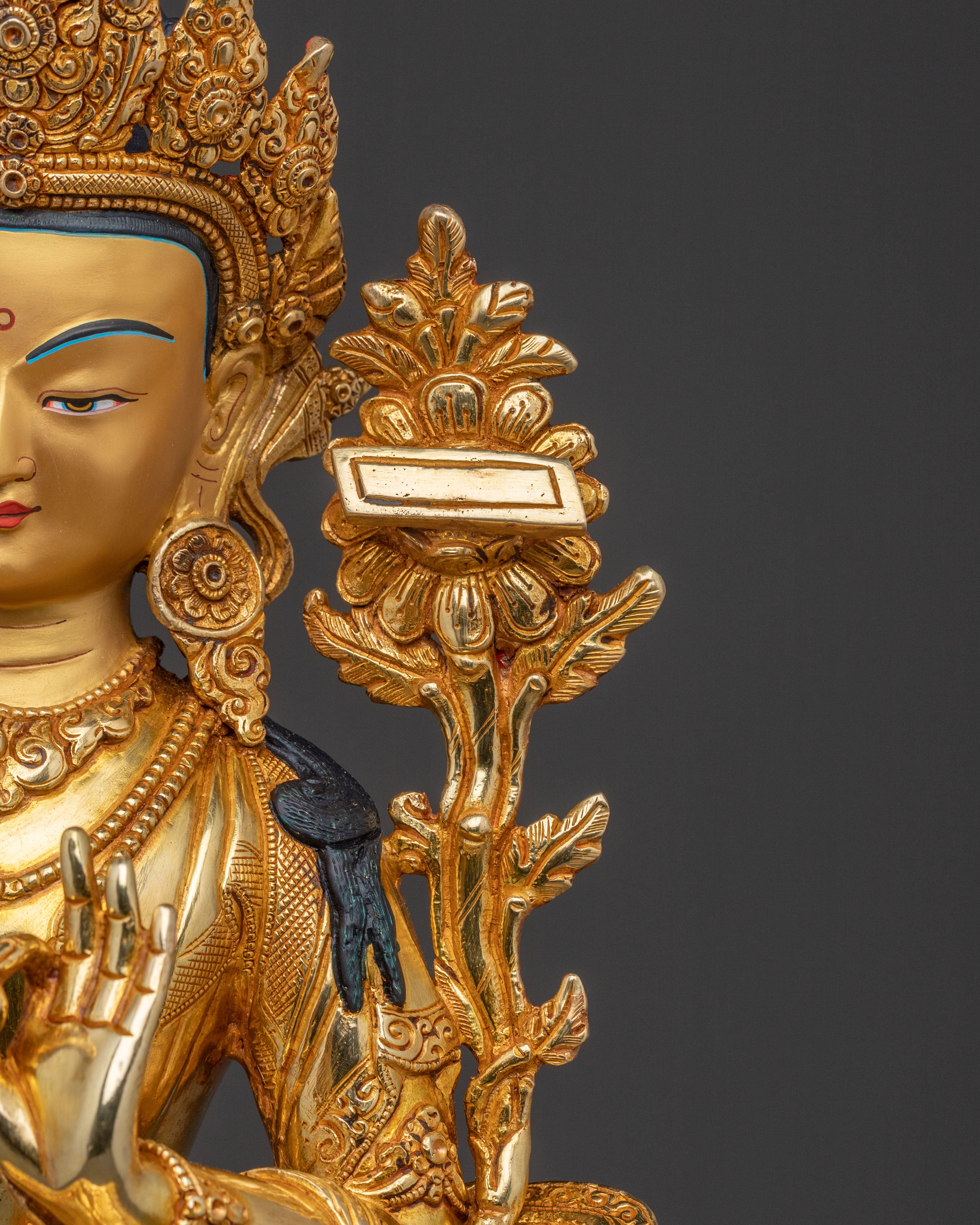 Manjushri Radiant Wisdom Statue | Altar Decor