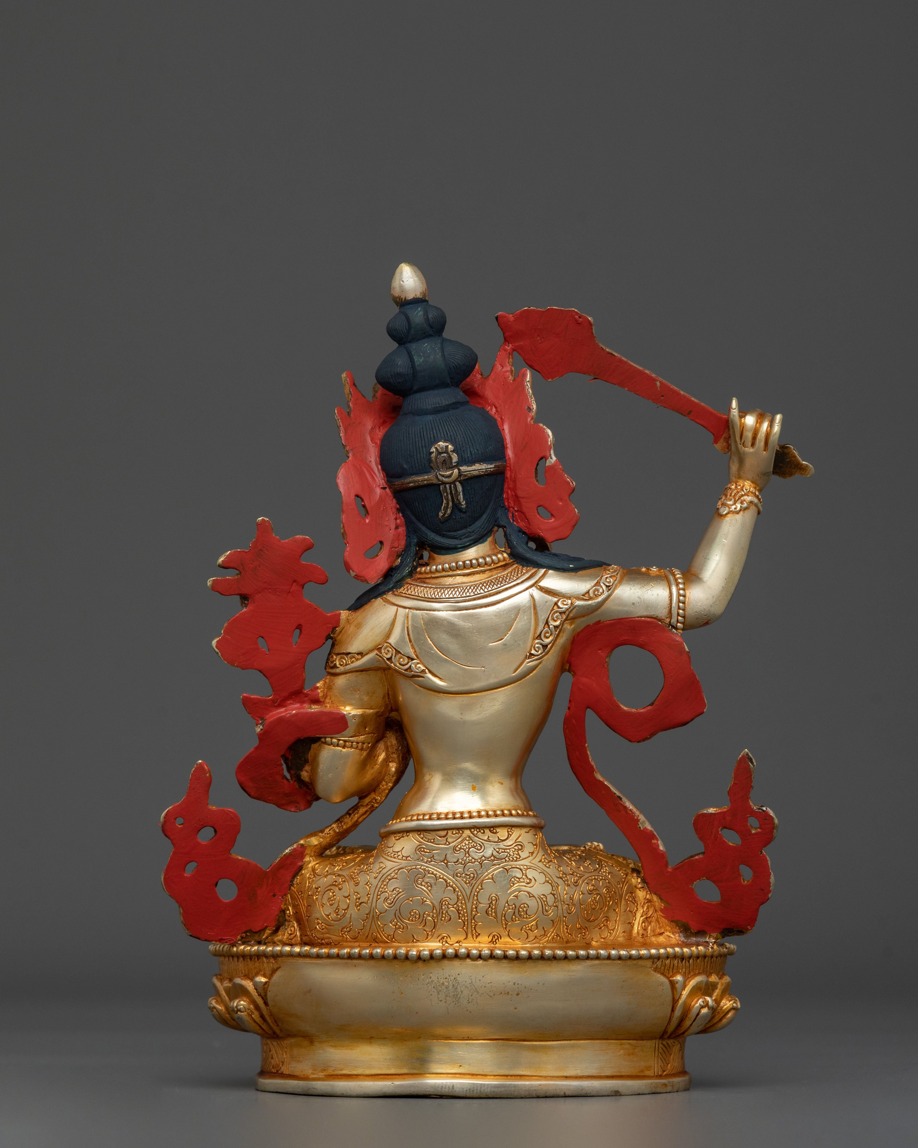 Handmade Manjushri Statue | Sacred Bodhisattva
